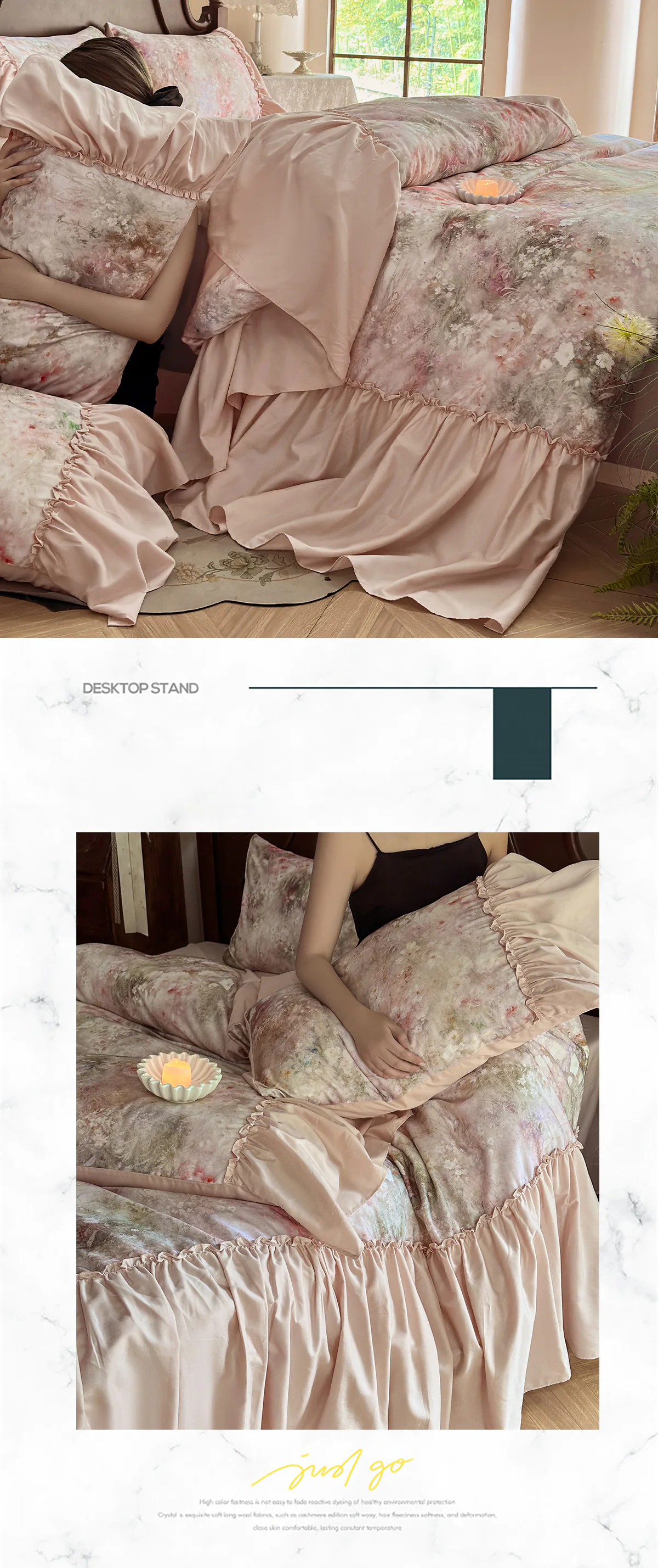 Artistic-Oil-Painting-Floral-Print-Brushed-Cotton-Tencel-Bedding-4-Piece-Set21