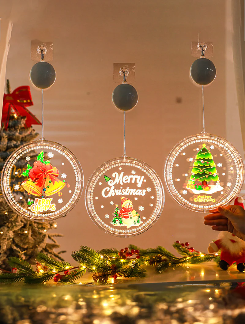 Christmas Decoration Hanging LED Lights Window Party Decor01