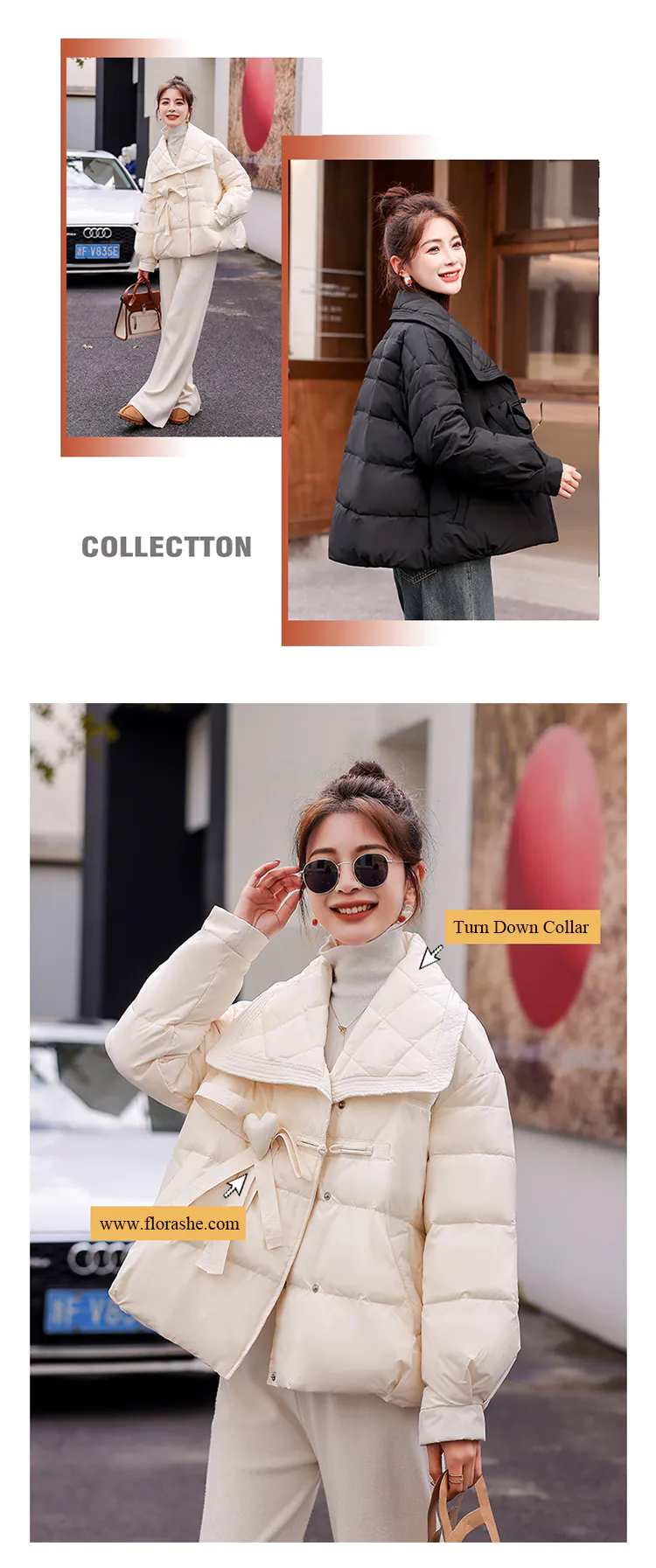 Classic-Vintage-Style-Short-White-Duck-Down-Warm-Winter-Jacket-Coat11