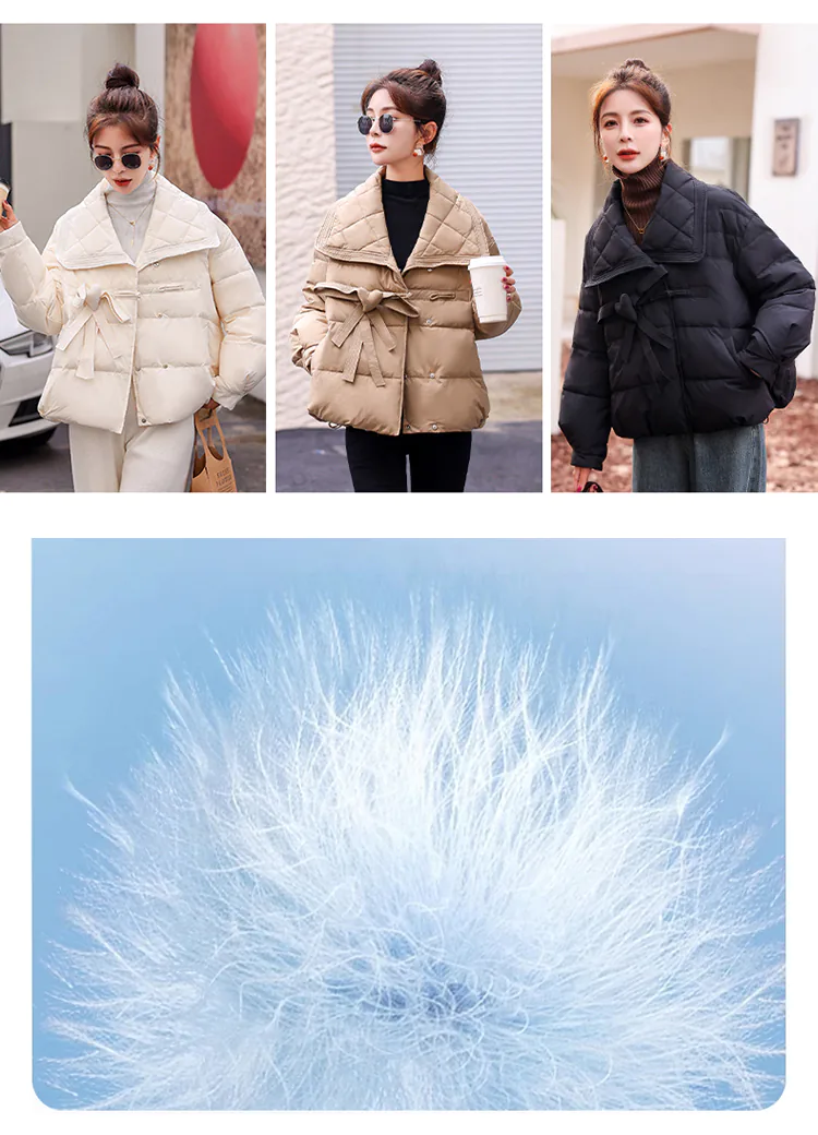 Classic-Vintage-Style-Short-White-Duck-Down-Warm-Winter-Jacket-Coat12