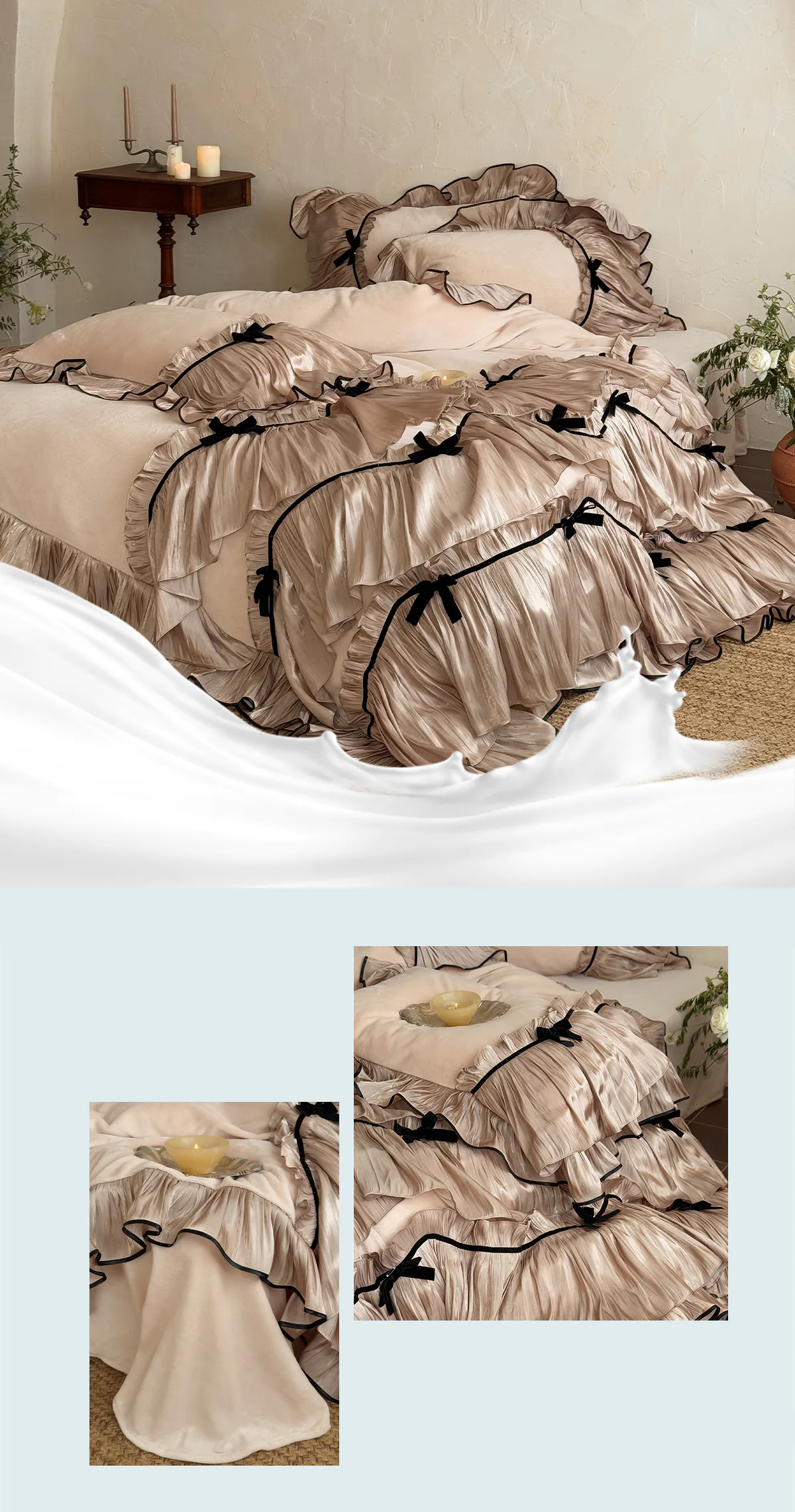 Comfort-Vintage-Milk-Velvet-Warm-Fall-Winter-Boudoir-Ruffle-Bedding-Set12