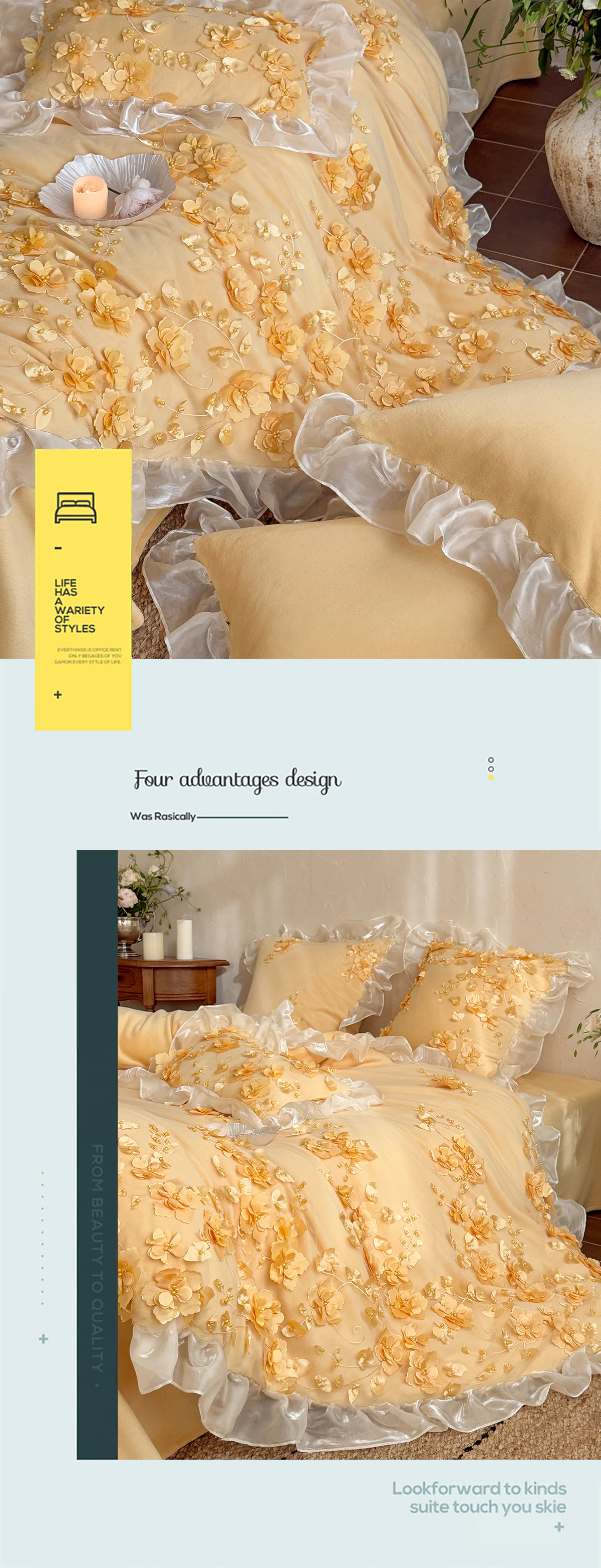 Cottage-3D-Floral-Embroidery-Ruffle-Edge-Soft-Bedding-4-Pcs-Set23