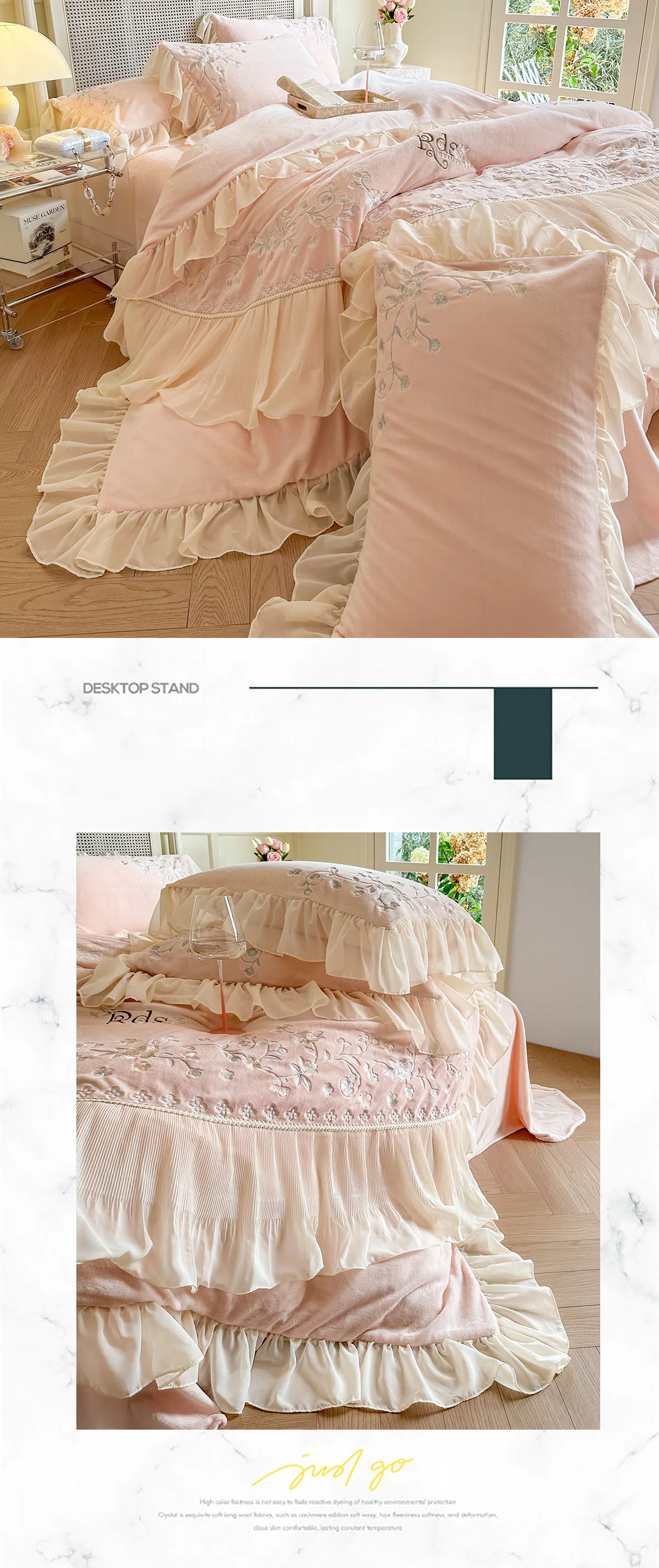 Cozy-Embroidery-Chiffon-Lace-Trim-Milk-Velvet-Warm-Bedding-Set24