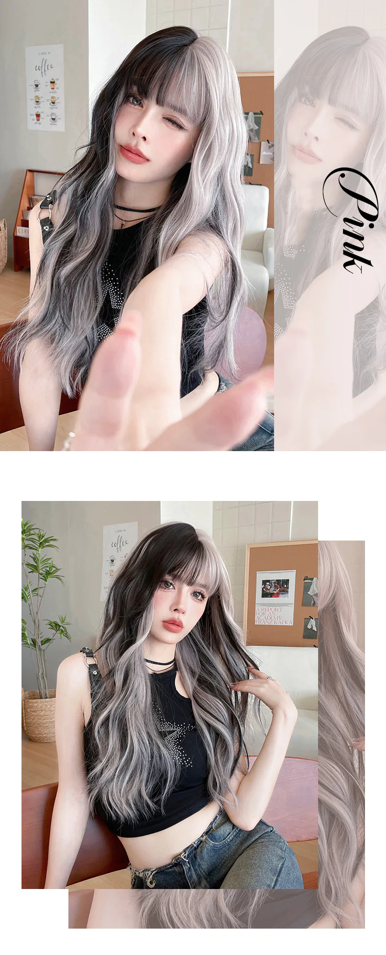 Easy-to-style-Natural-Density-Silver-Gray-Daily-Wear-Comfortable-Wig10