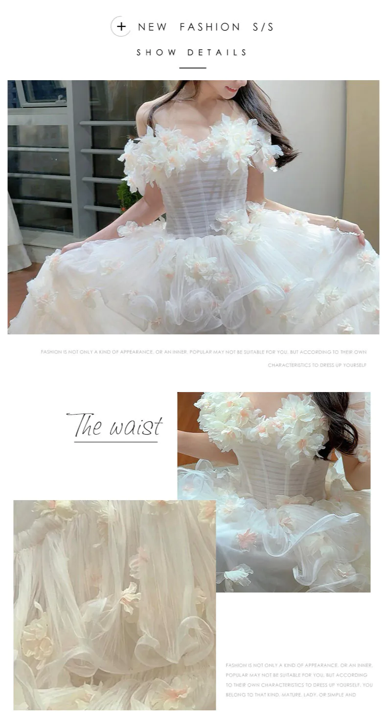 Fairy-Princess-Off-Shoulder-Soft-Tulle-Tiered-Cake-Skirt-3D-Floral-Formal-Dress09
