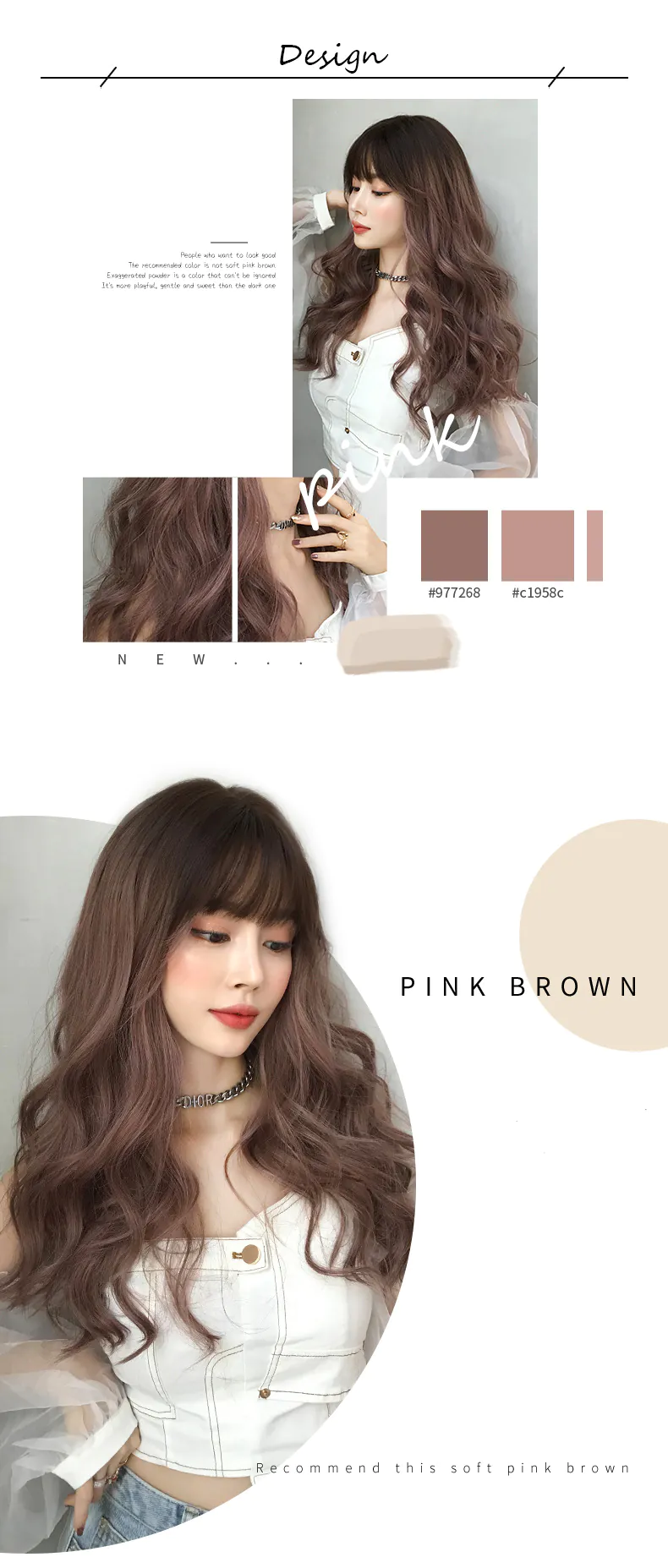 Ladies-Fashion-Gradient-Pink-Brown-Long-Wavy-Hair-with-Air-Bangs07