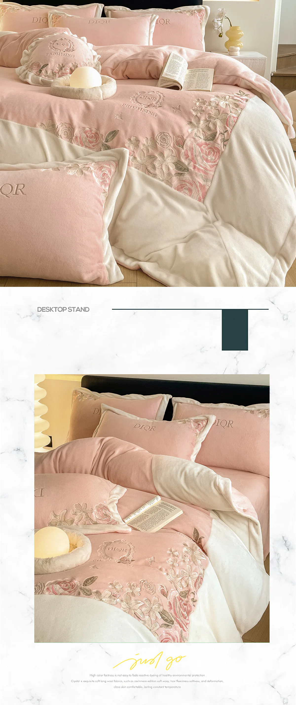 Milk-Velvet-Floral-Embroidery-Duvet-Cover-Bedding-4Pcs-Set15