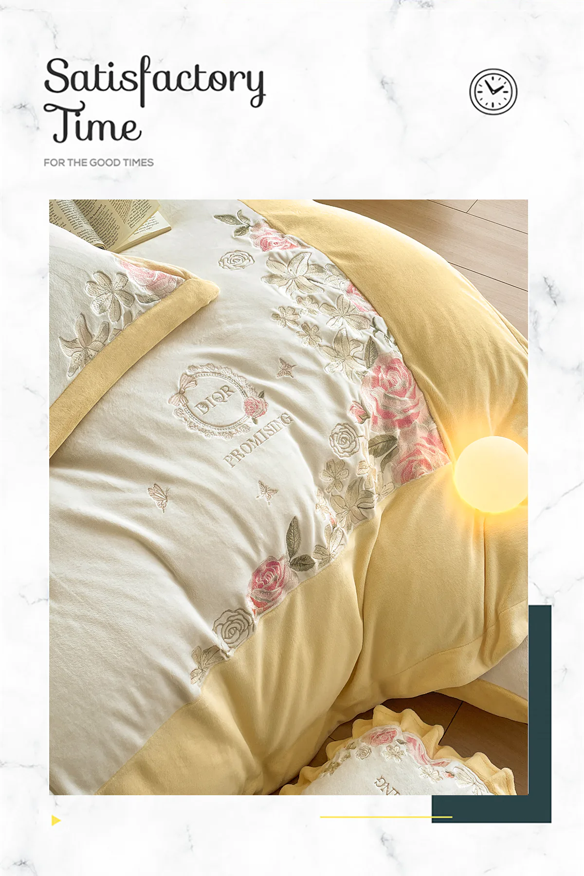 Milk-Velvet-Floral-Embroidery-Duvet-Cover-Bedding-4Pcs-Set22