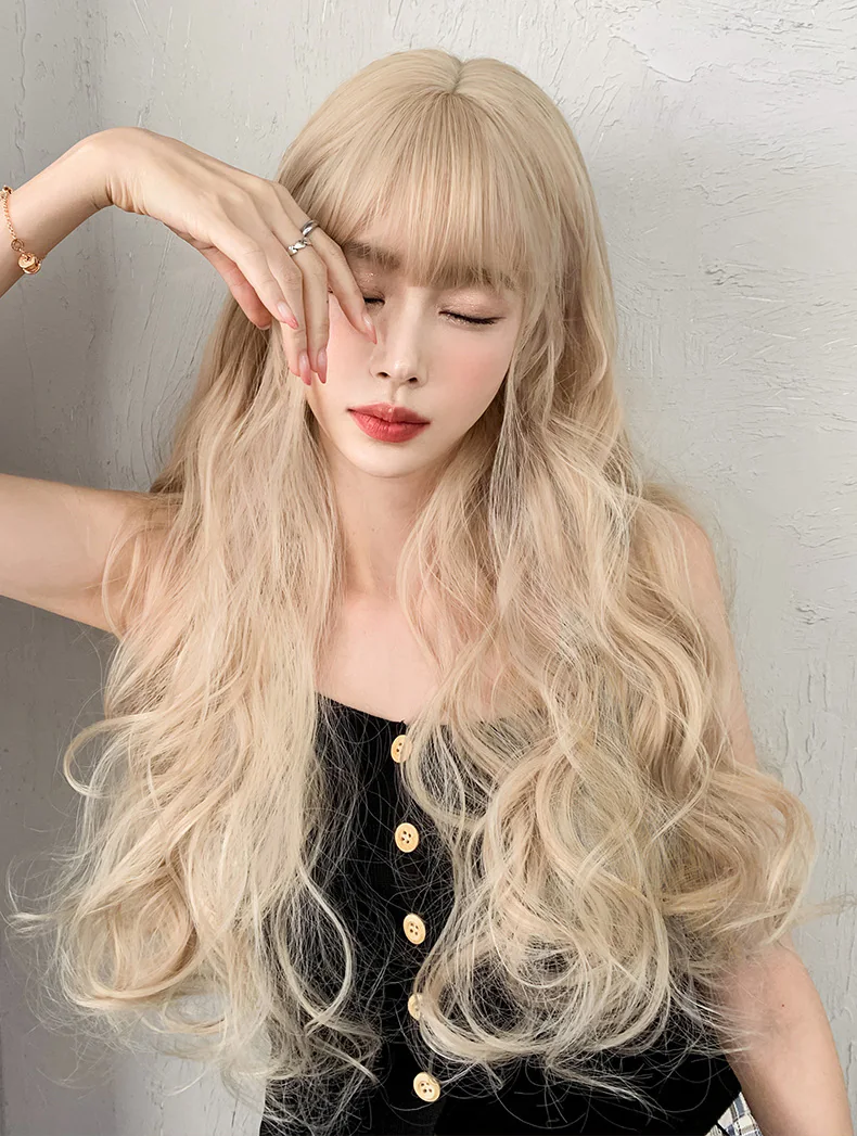 Natural-Looking-Blonde-Heat-Resistant-Synthetic-Party-Daily-Wigs-with-Bangs14