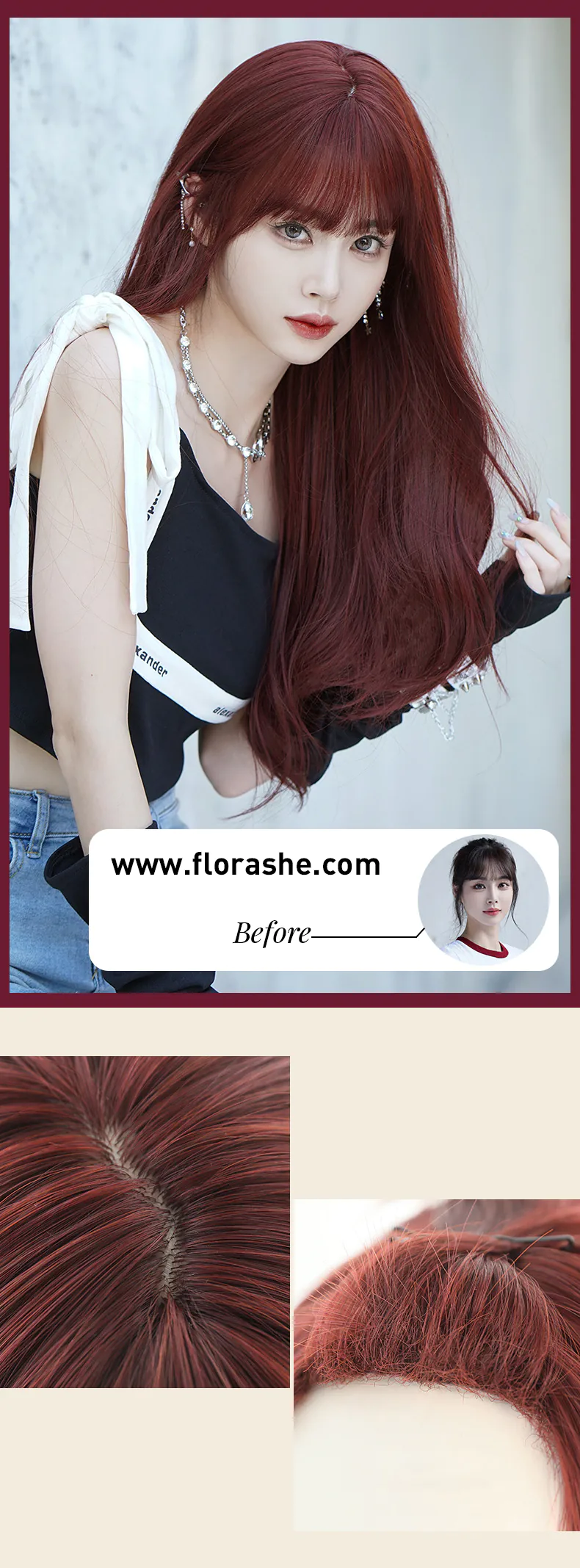 Natural-Synthetic-Raspberry-Red-Hair-Cosplay-Halloween-Party-Wig08