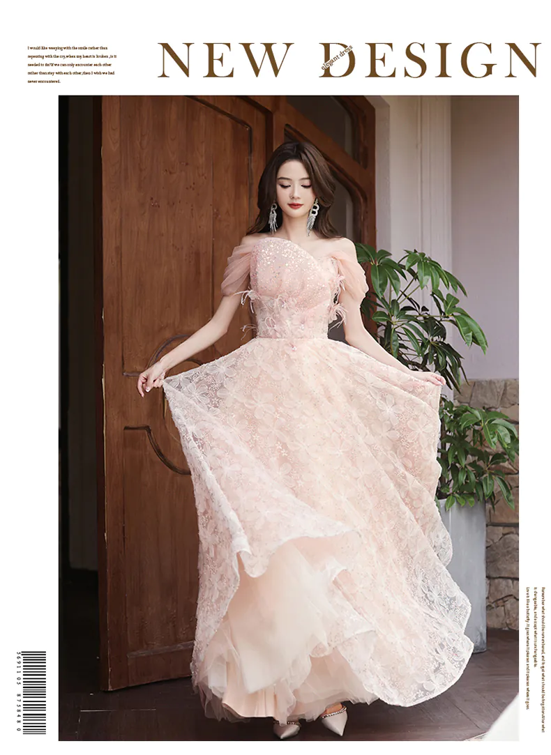 Pink-Off-Shoulder-3D-Floral-Birthday-Party-Engagement-Tulle-Evening-Dress07