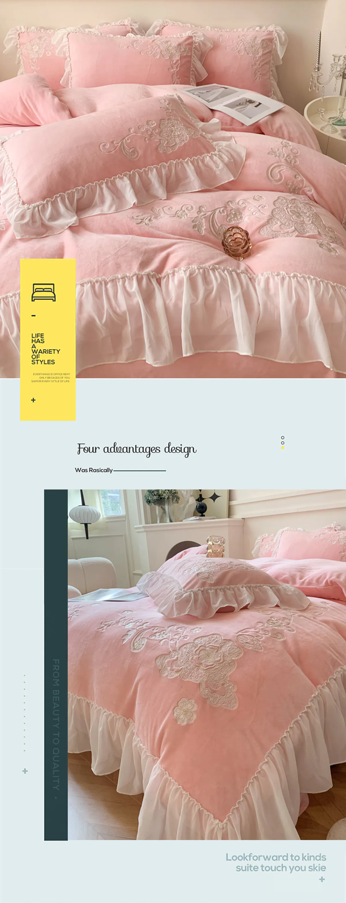 Princess-Style-Milk-Velvet-Chiffon-Lace-Edge-Embroidery-Bedding-Set16