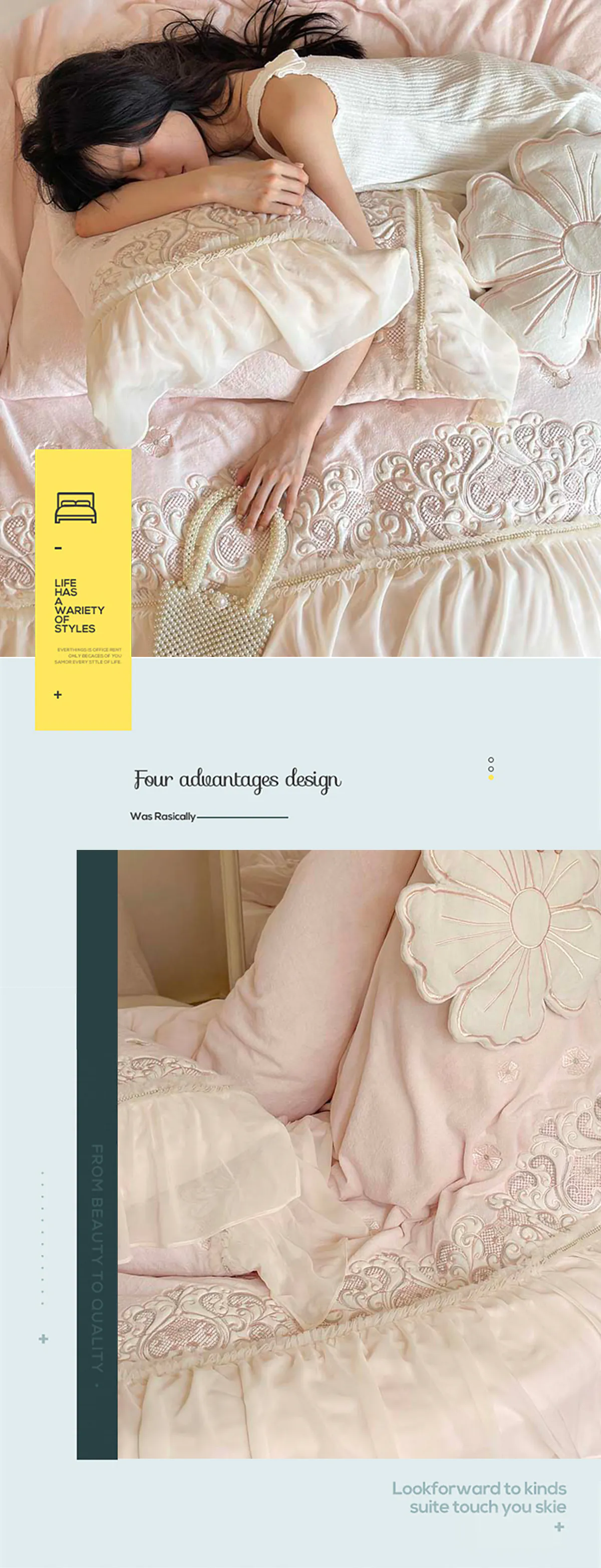 Romantic-French-Style-Milk-Fiber-Bed-Sheet-Quilt-Cover-4-Pcs-Set09