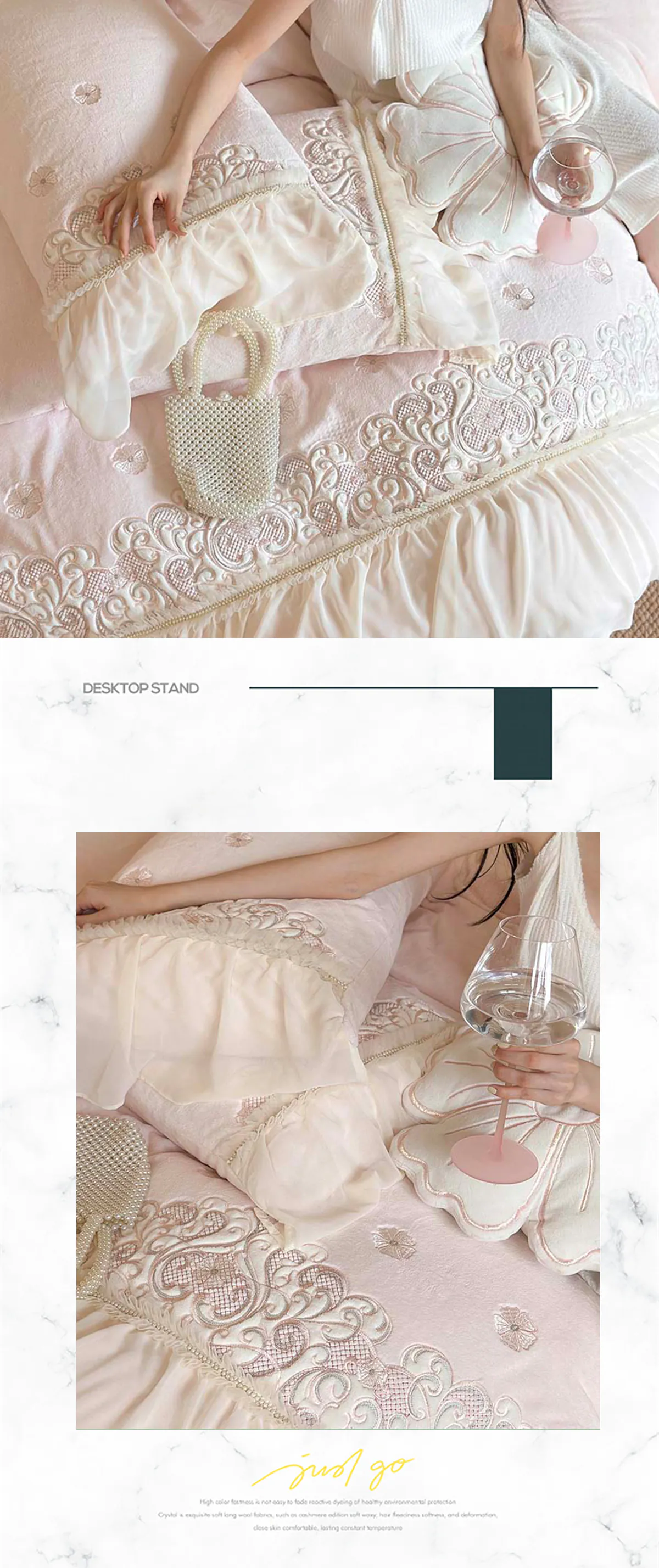 Romantic-French-Style-Milk-Fiber-Bed-Sheet-Quilt-Cover-4-Pcs-Set11