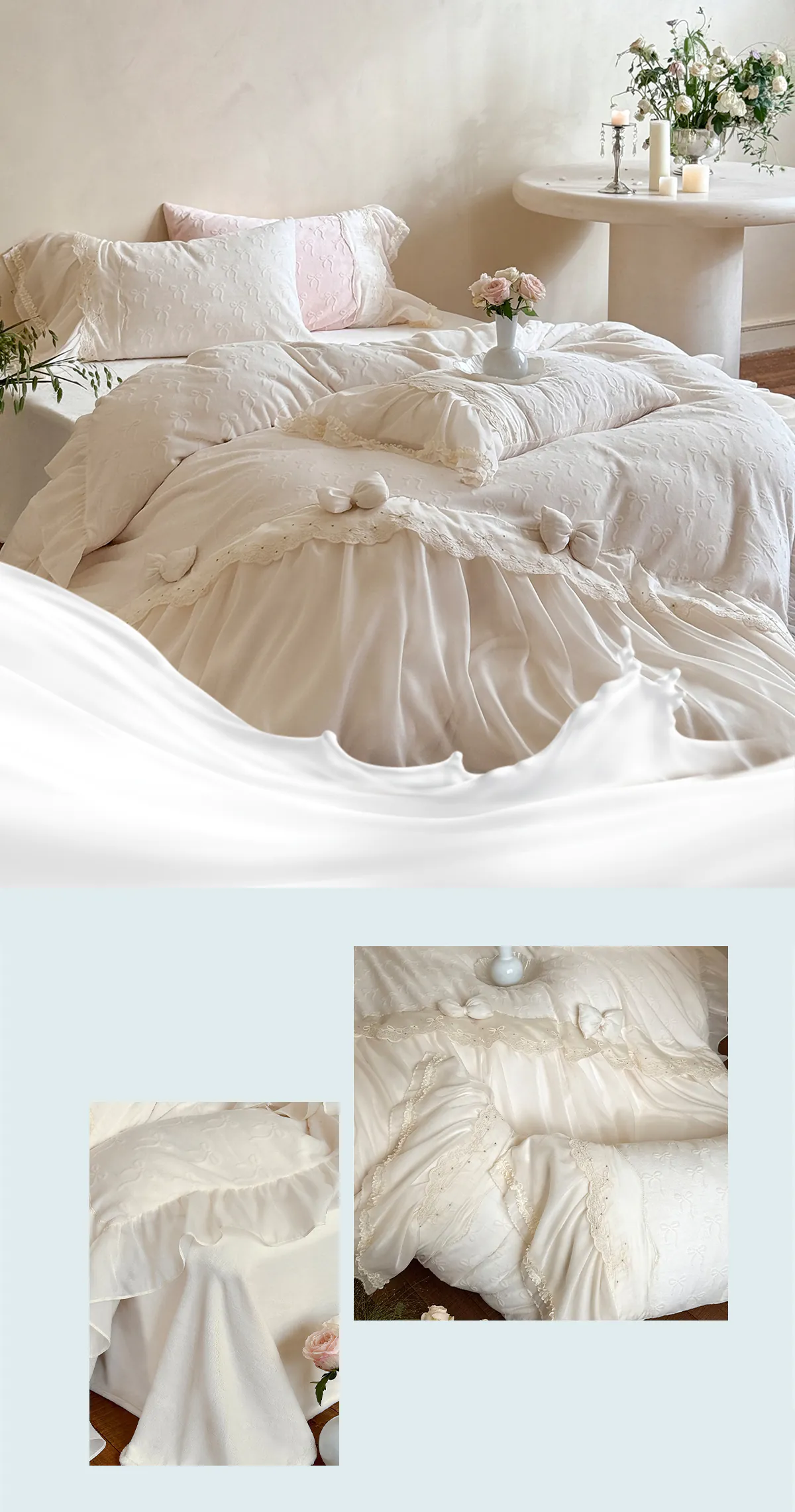 Romantic-High-Weight-Milk-Velvet-Lace-Trim-Warm-Ruffle-Bedding-Set16