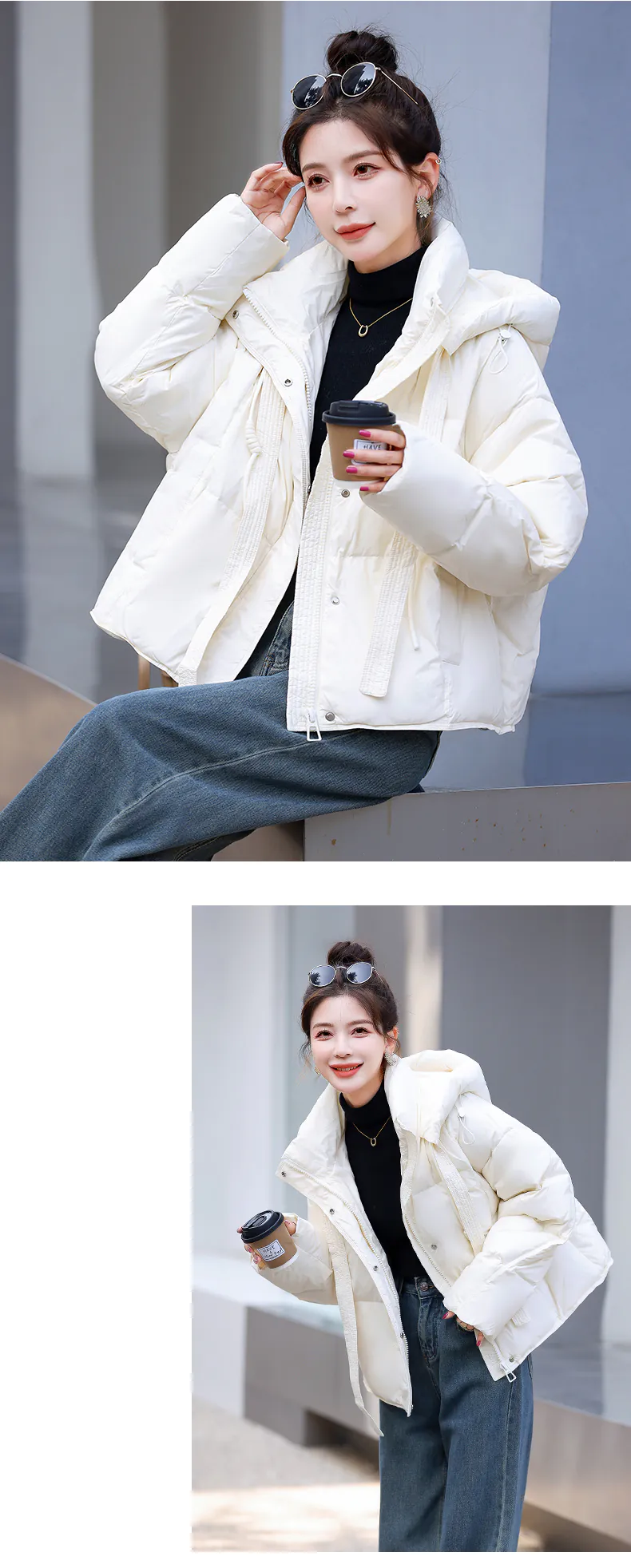 Stylish-Casual-Hooded-White-Duck-Down-Puffer-Jacket19