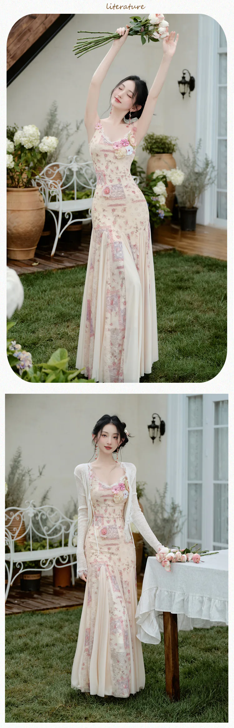 Sweet-Lace-Embroidery-Floral-Slip-Dress-with-Long-Sleeve-Mesh-Cover-Up-Set11
