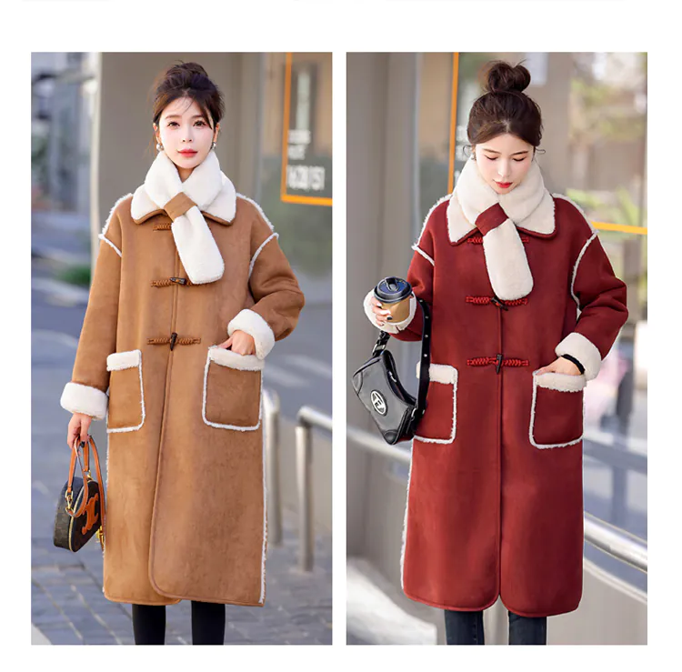 Thick-Plush-Wool-Blend-Winter-Warm-Coat-Mid-Long-Jacket-Outwear11