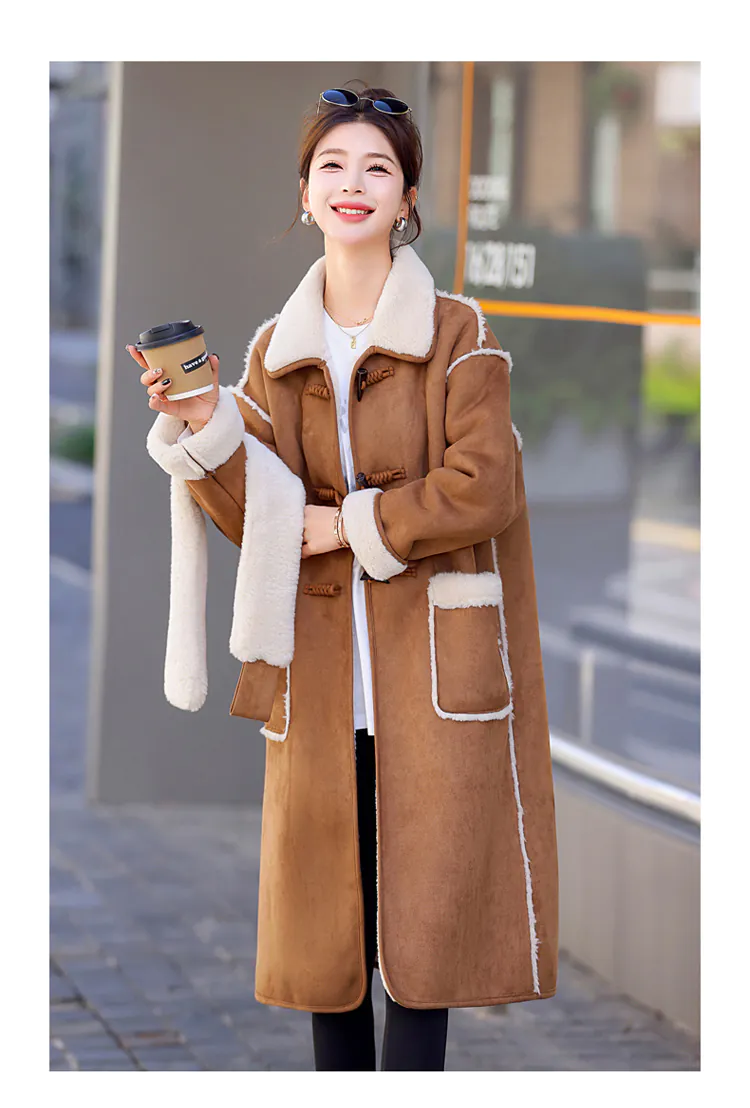 Thick-Plush-Wool-Blend-Winter-Warm-Coat-Mid-Long-Jacket-Outwear16