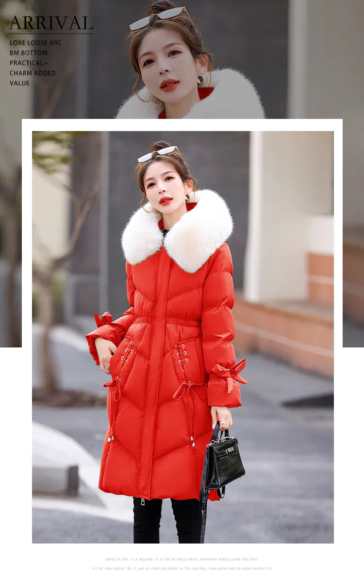 Trendy-Solid-Color-Thick-Fur-Collar-Midi-Puffer-Jacket15