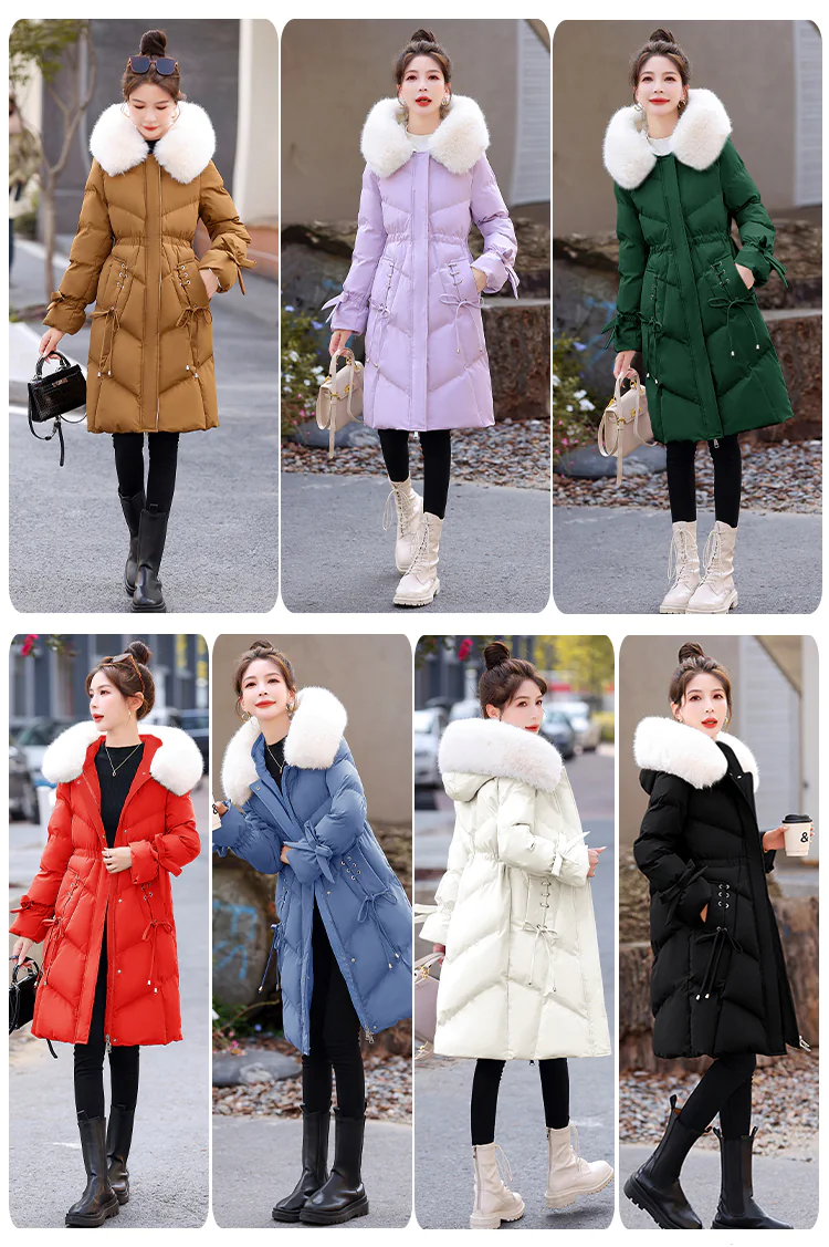Trendy-Solid-Color-Thick-Fur-Collar-Midi-Puffer-Jacket16