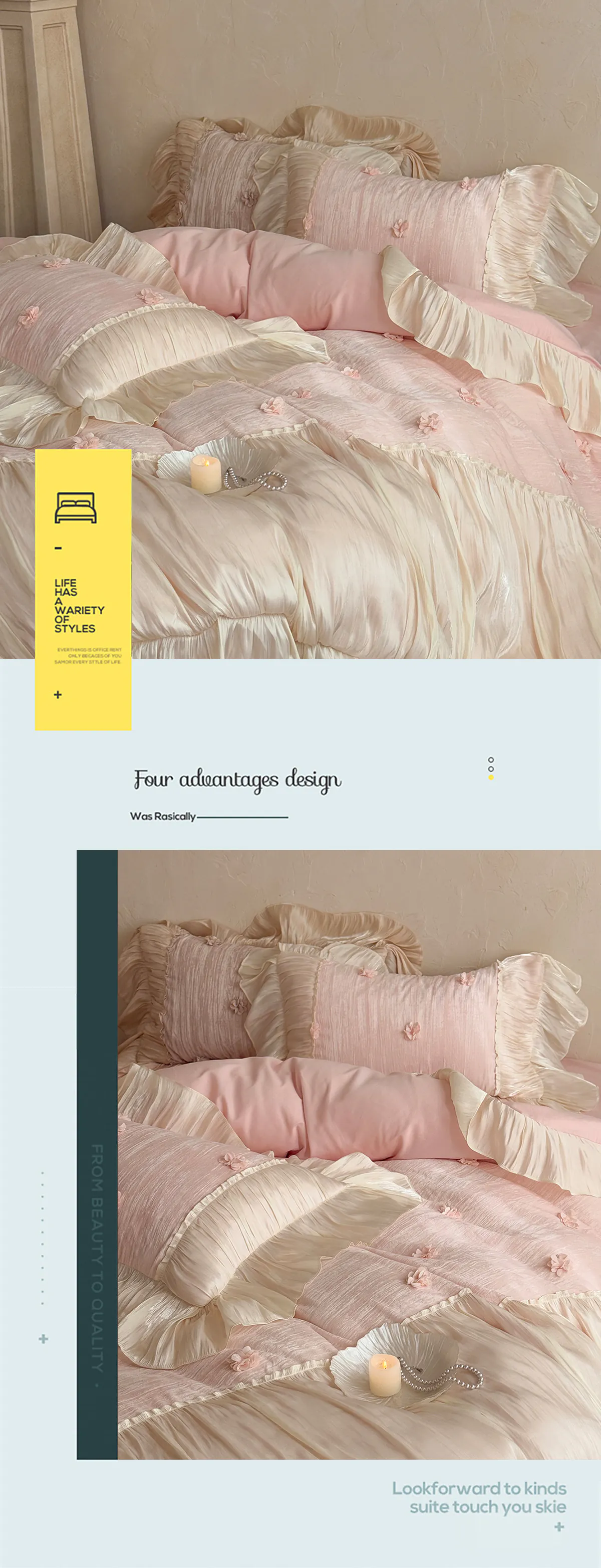 Ultra-Soft-French-Style-Brushed-Cotton-Organza-Flower-Bedding-Set12
