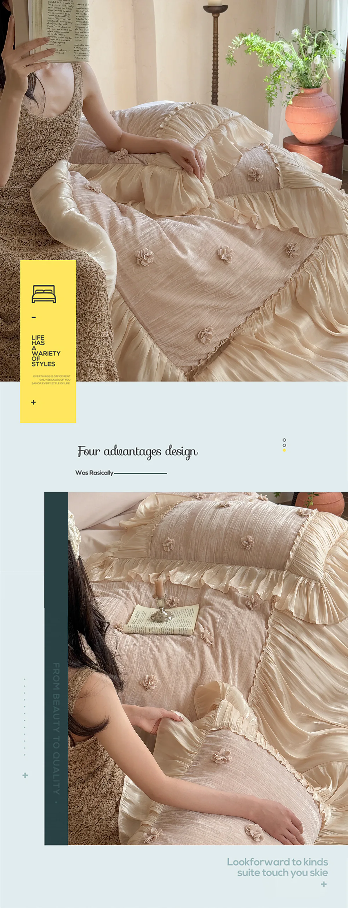 Ultra-Soft-French-Style-Brushed-Cotton-Organza-Flower-Bedding-Set22