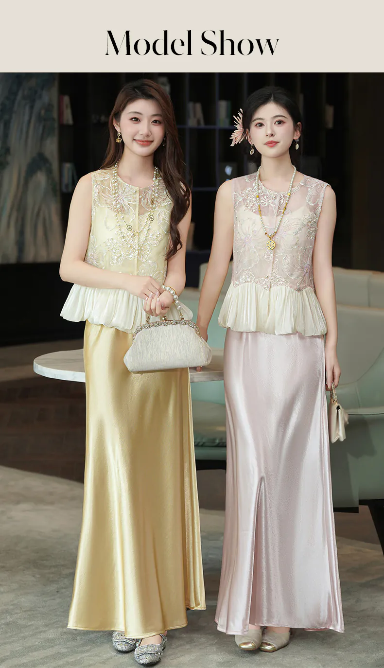 Vintage-Chinese-Style-Floral-Embroidery-Sheer-Vest-Satin-Skirt-2-Piece-Set14