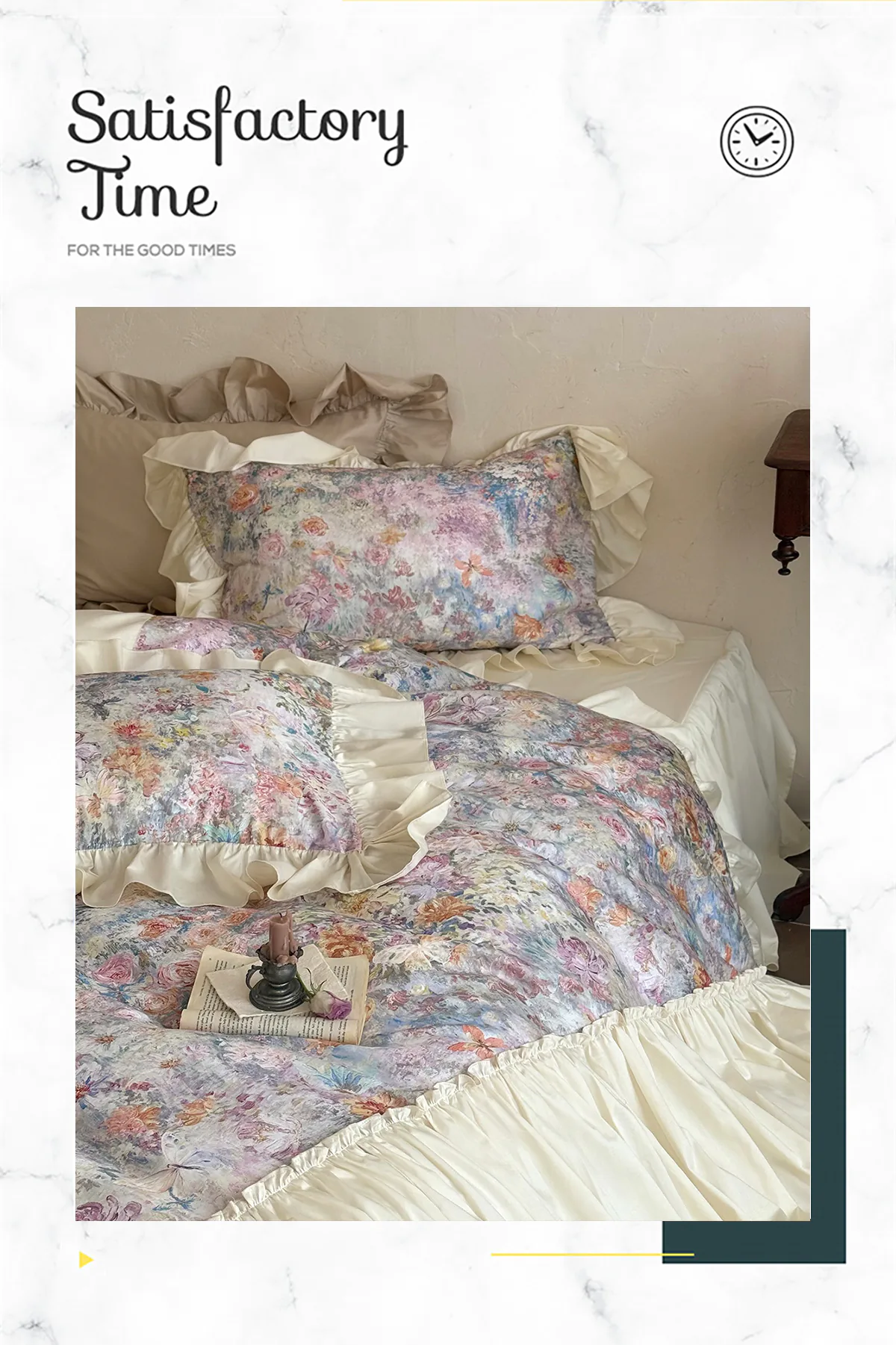 Vintage-French-Cottage-Floral-Garden-50s-Long-Staple-Cotton-Duvet-Cover-Set08