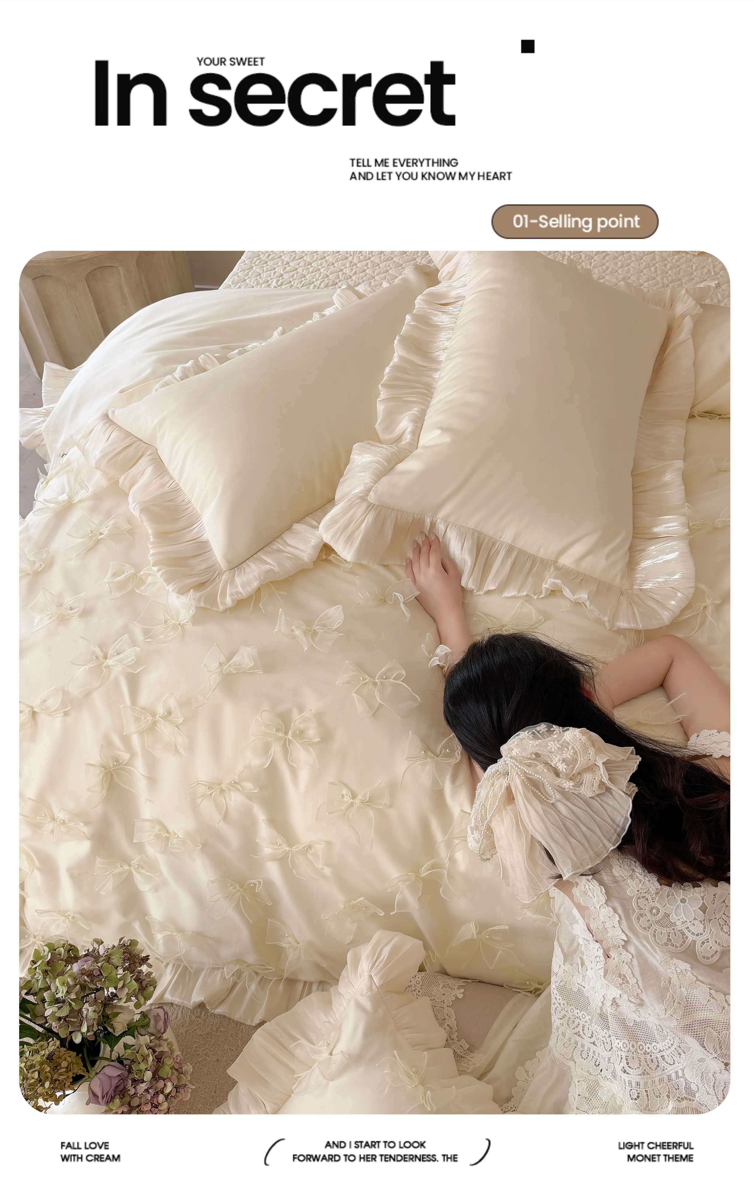 Vintage-Hand-Sewn-Long-Staple-Cotton-3D-Tulle-Bow-Tie-4-Pcs-Bedding-Set16