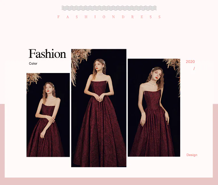 Classy-Wine-Red-Sleeveless-Jacquard-Tube-Style-Evening-Prom-Dress07