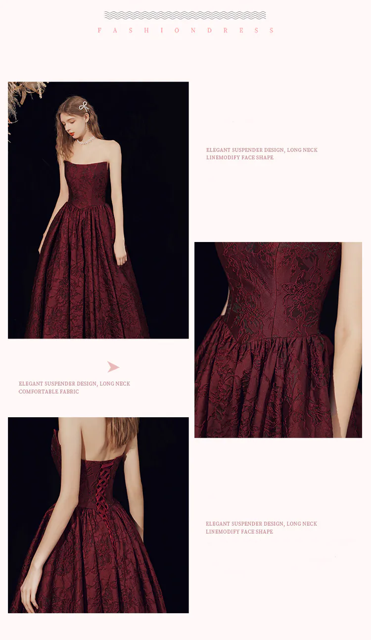 Classy-Wine-Red-Sleeveless-Jacquard-Tube-Style-Evening-Prom-Dress08