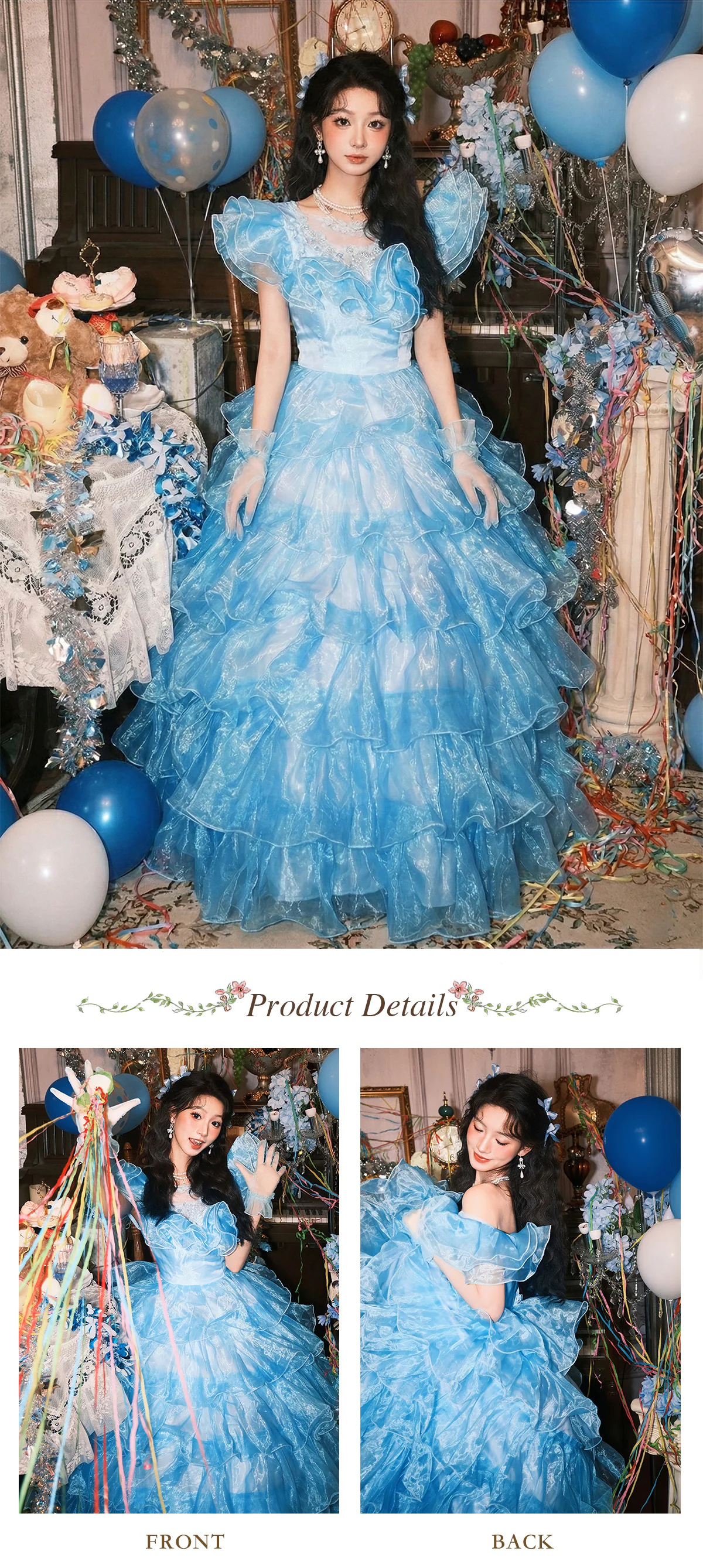 Fairytale-Princess-Crystal-Blue-Couture-Tiered-Ruffle-Organza-Ball-Gown07