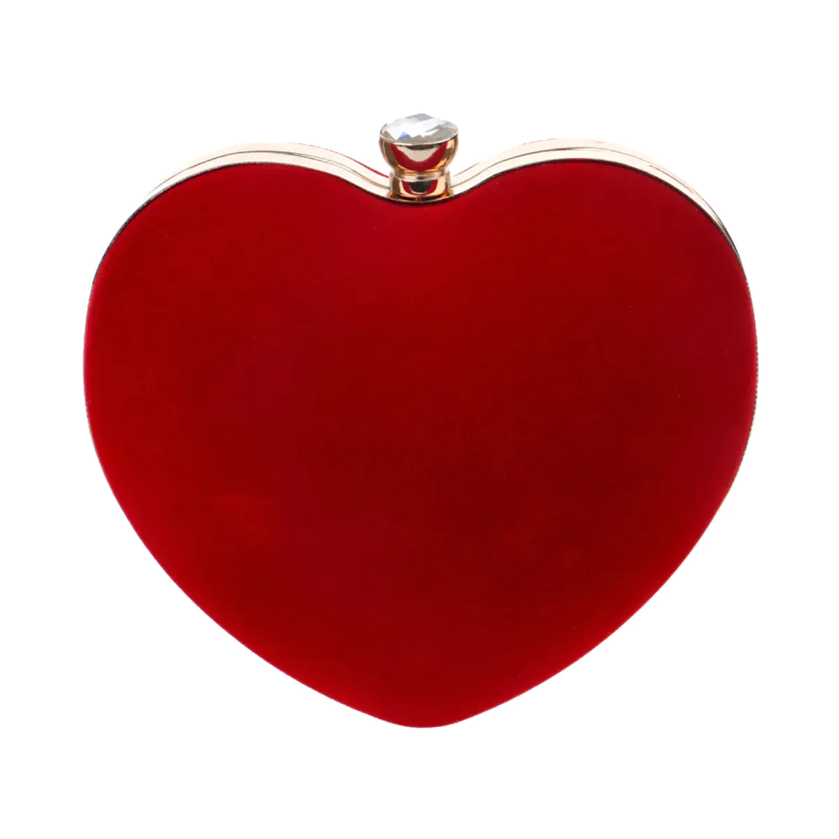 Fashionable Heart Shaped Handbag Evening Party Clutch01