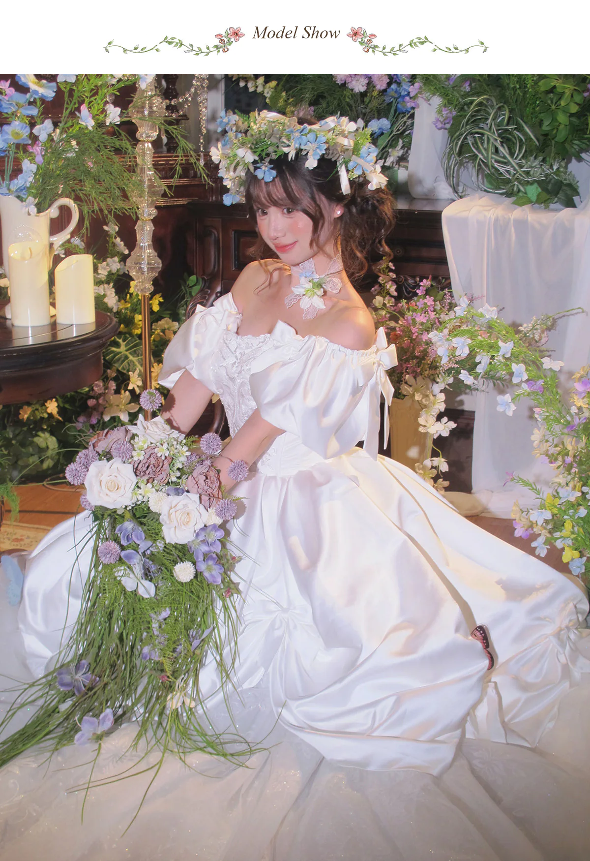 French-Rococo-Court-Glitter-Tiered-Tulle-Skirt-Wedding-Dress-Bridal-Gown09
