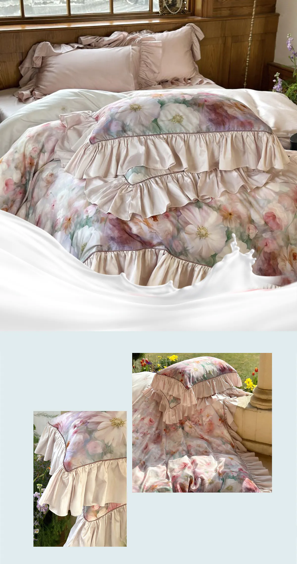 Romantic-A-Class-100-Cotton-Oil-Painting-Duvet-Cover-Bedding-Set12