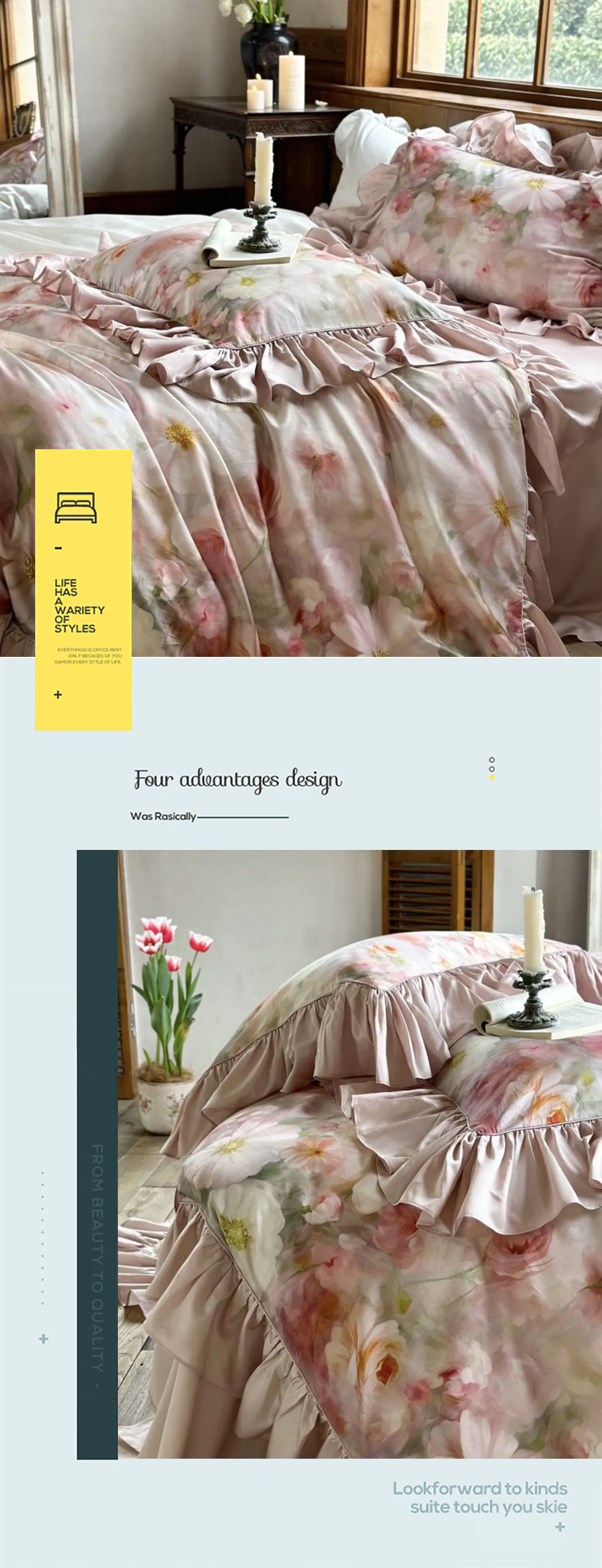 Romantic-A-Class-100-Cotton-Oil-Painting-Duvet-Cover-Bedding-Set16