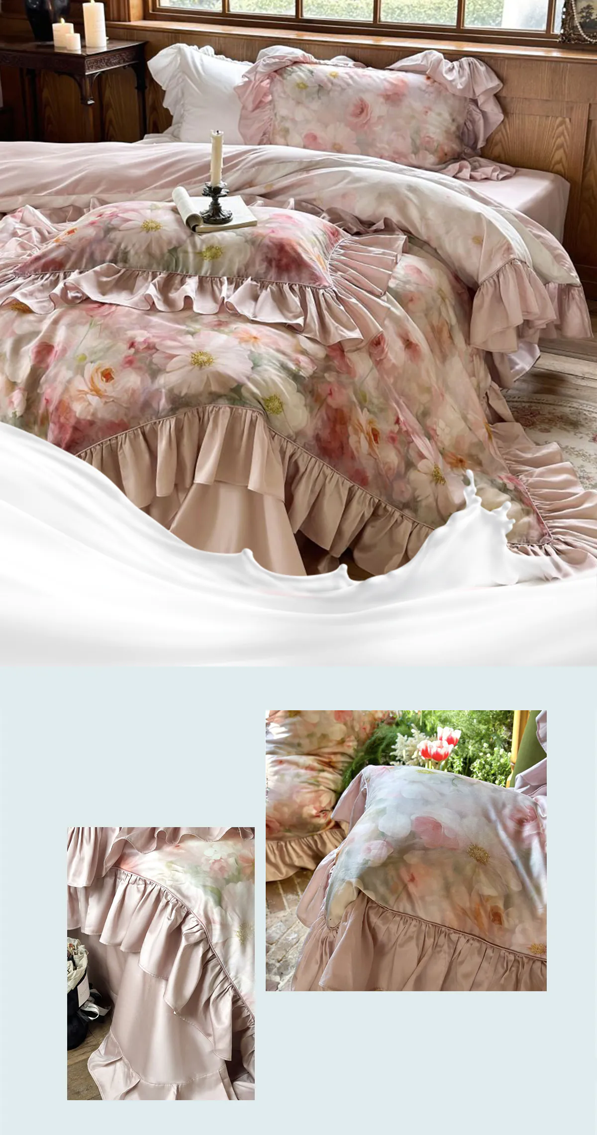 Romantic-A-Class-100-Cotton-Oil-Painting-Duvet-Cover-Bedding-Set17