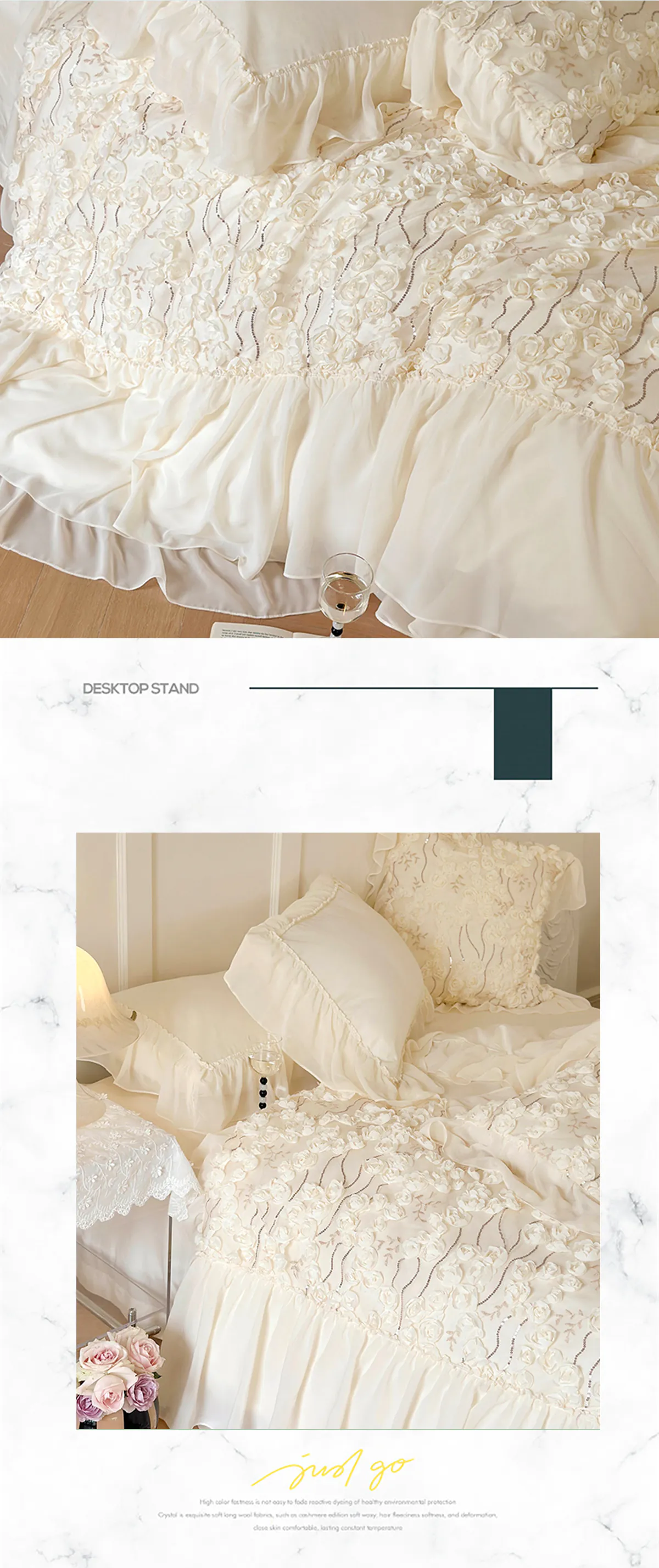 Aesthetic-140S-Long-Staple-Cotton-Chiffon-Lace-Floral-Bedding-Set13