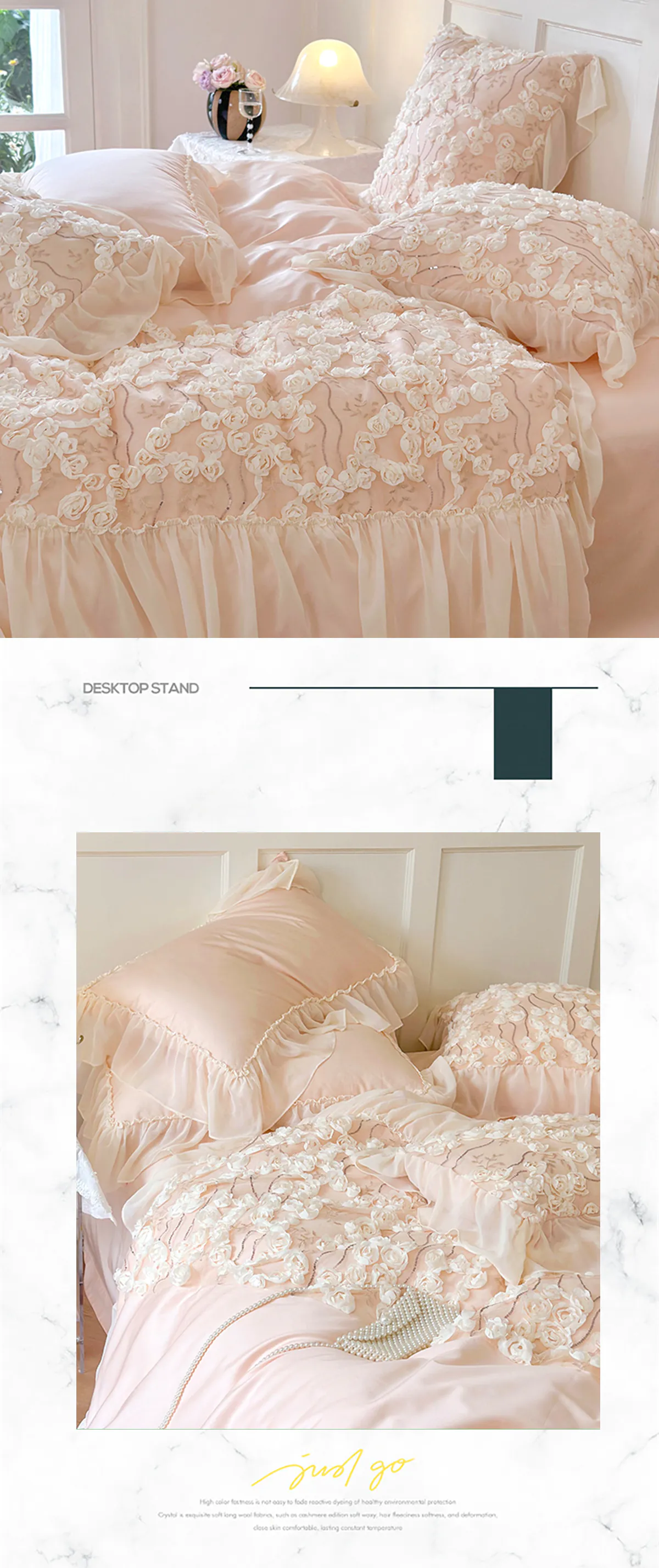 Aesthetic-140S-Long-Staple-Cotton-Chiffon-Lace-Floral-Bedding-Set18