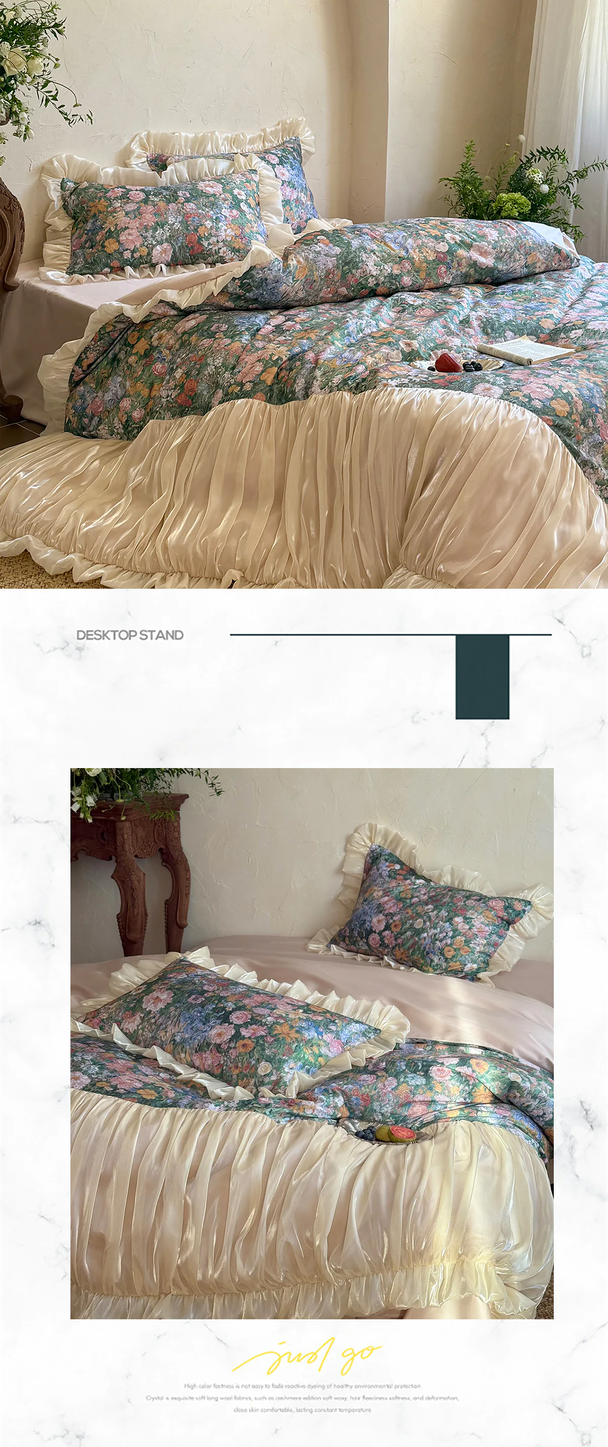 Artistic-100-Cotton-Oil-Painting-All-Seasons-Queen-King-Size-Bed-Set11