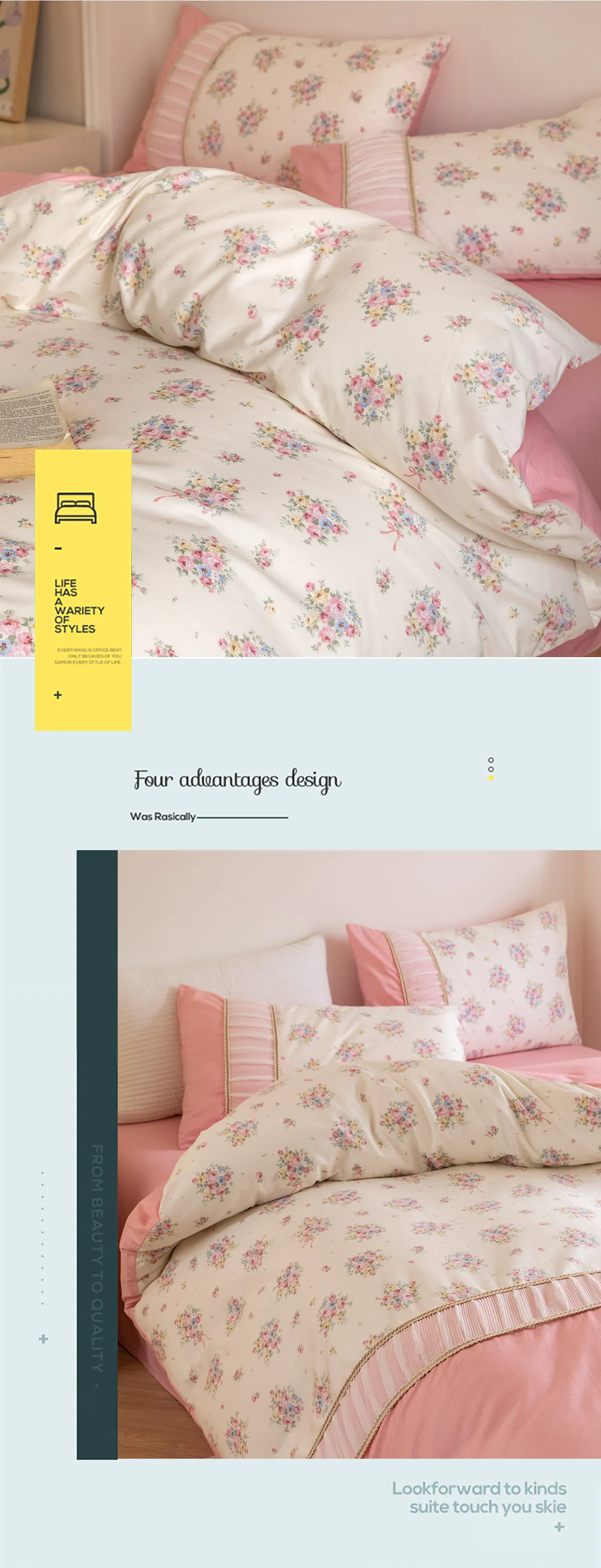 Retro-Princess-Style-100-Cotton-Floral-Duvet-Cover-Bedding-Set12