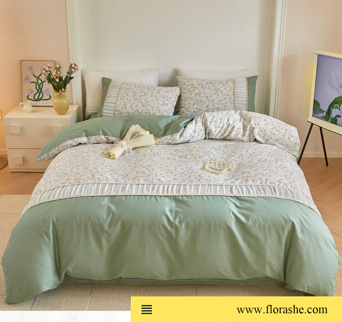 Retro-Princess-Style-100-Cotton-Floral-Duvet-Cover-Bedding-Set15