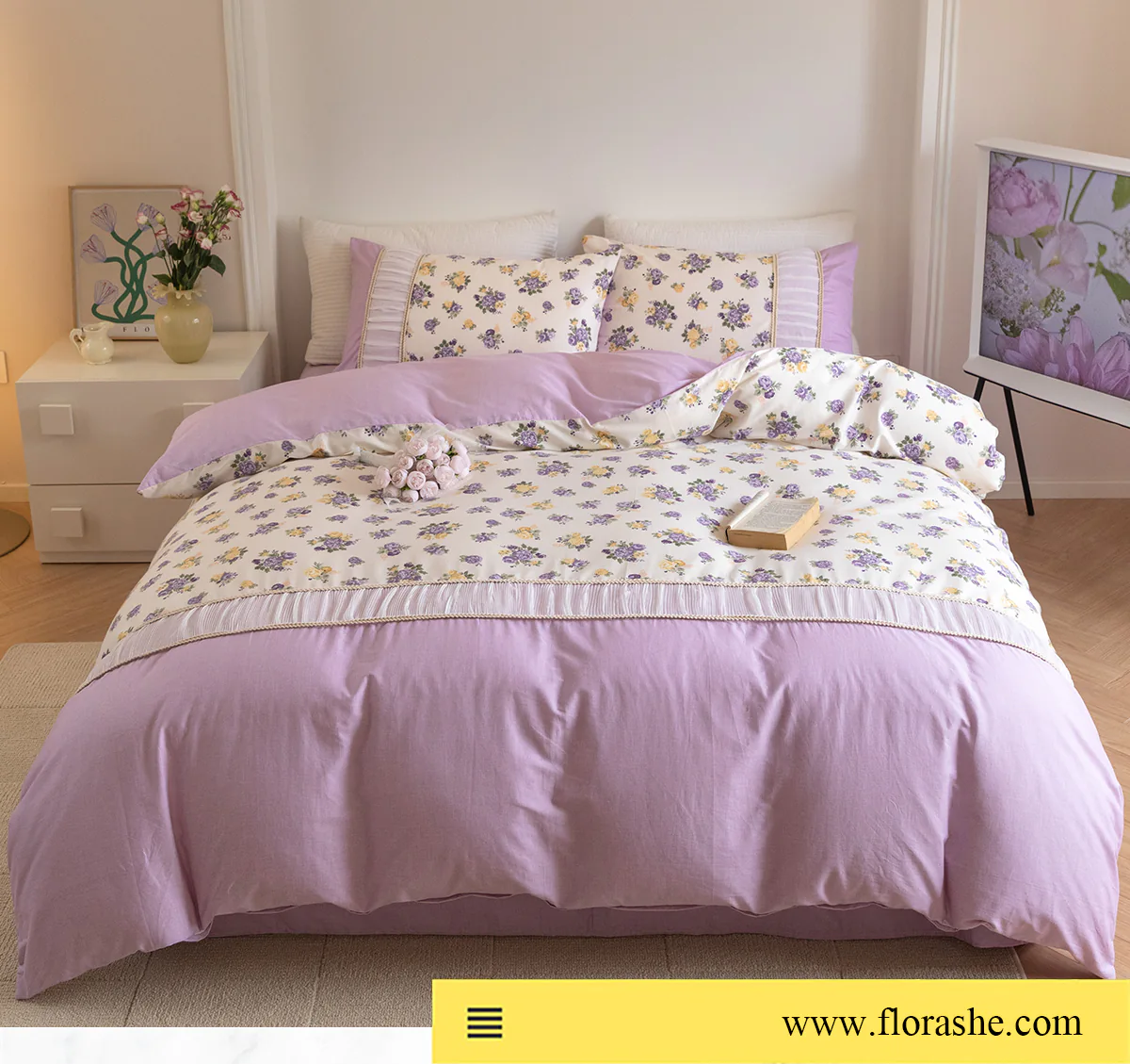 Retro-Princess-Style-100-Cotton-Floral-Duvet-Cover-Bedding-Set25