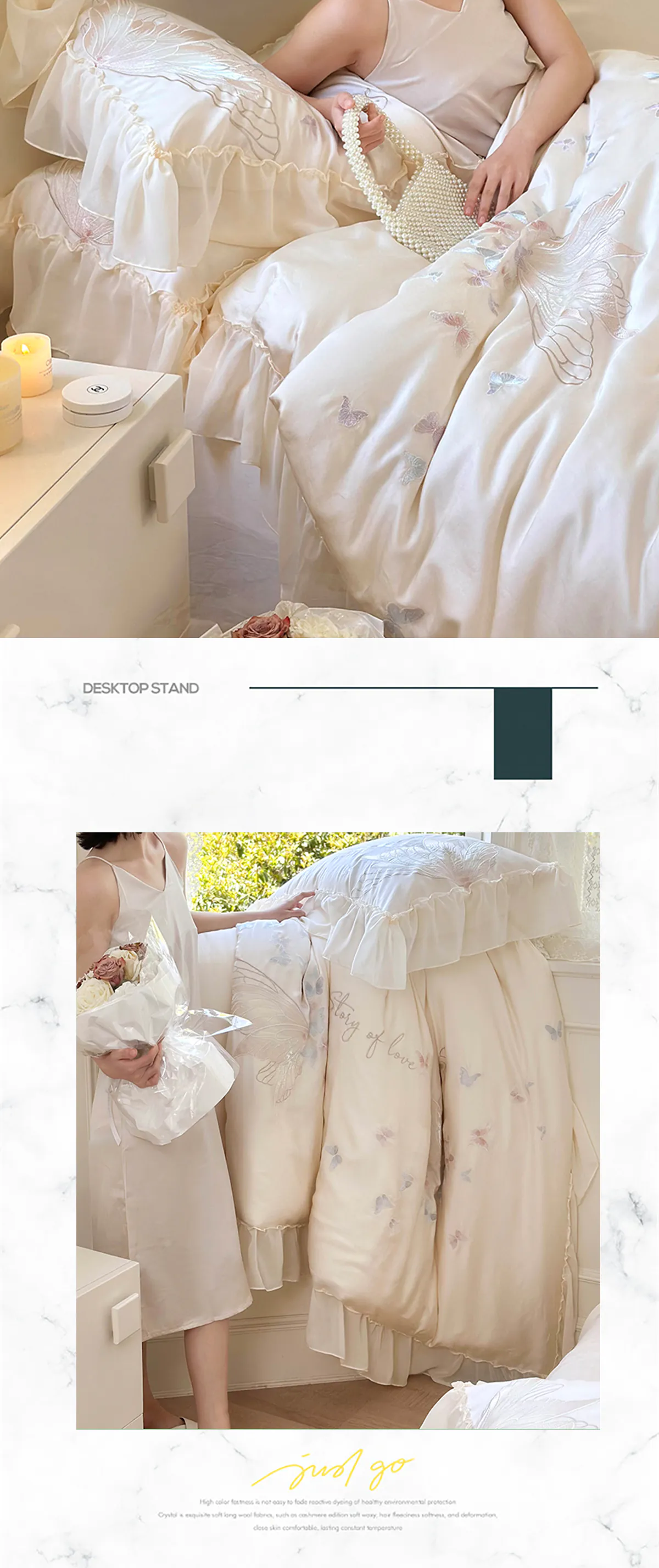 Romantic-Tencel-Chiffon-Ruffle-Trim-Bedding-Set-with-Butterfly-Embroidery11