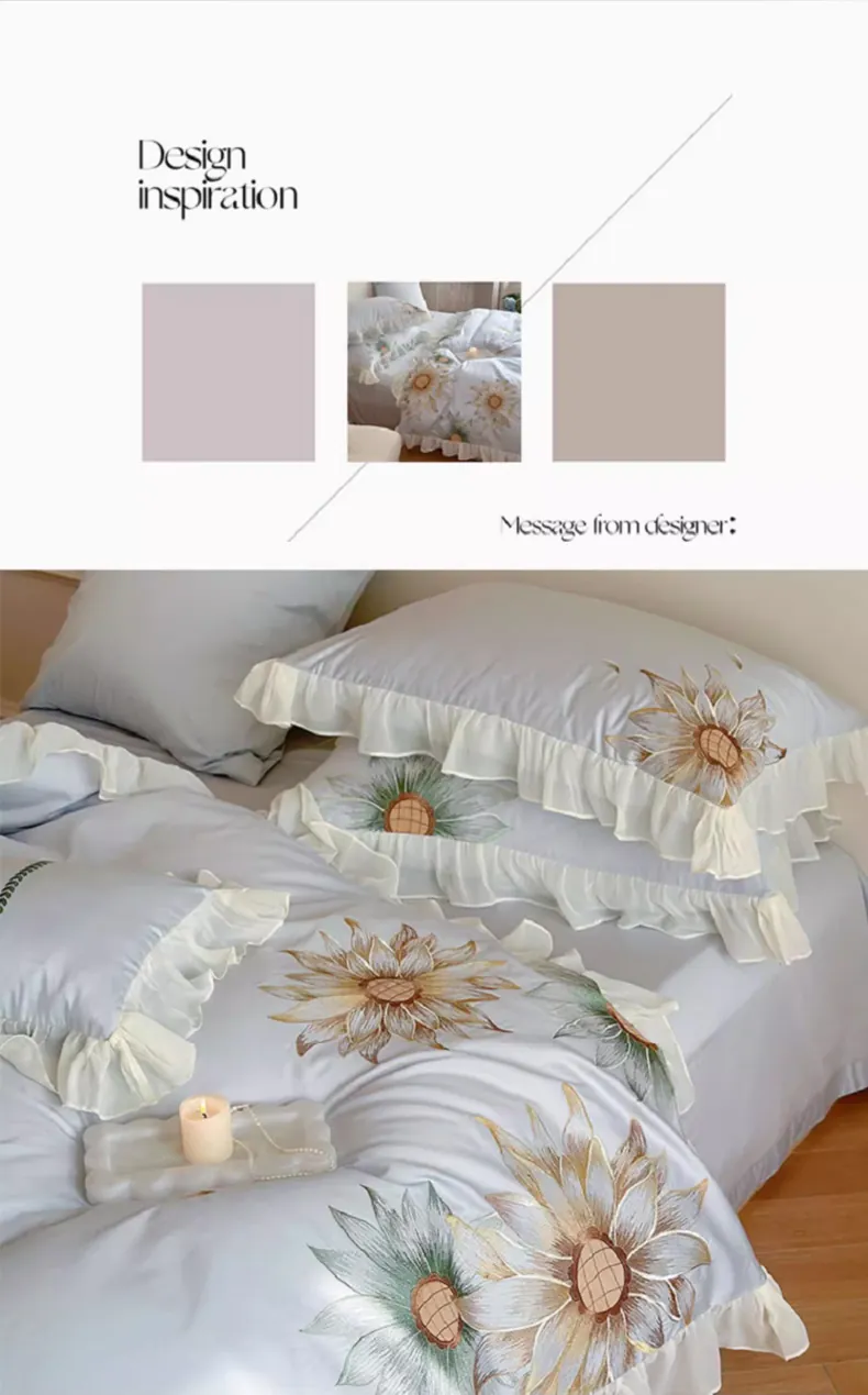 Soft-100-Egypt-Cotton-Embroidery-Ruffle-Bedding-Set-with-Sunflower10