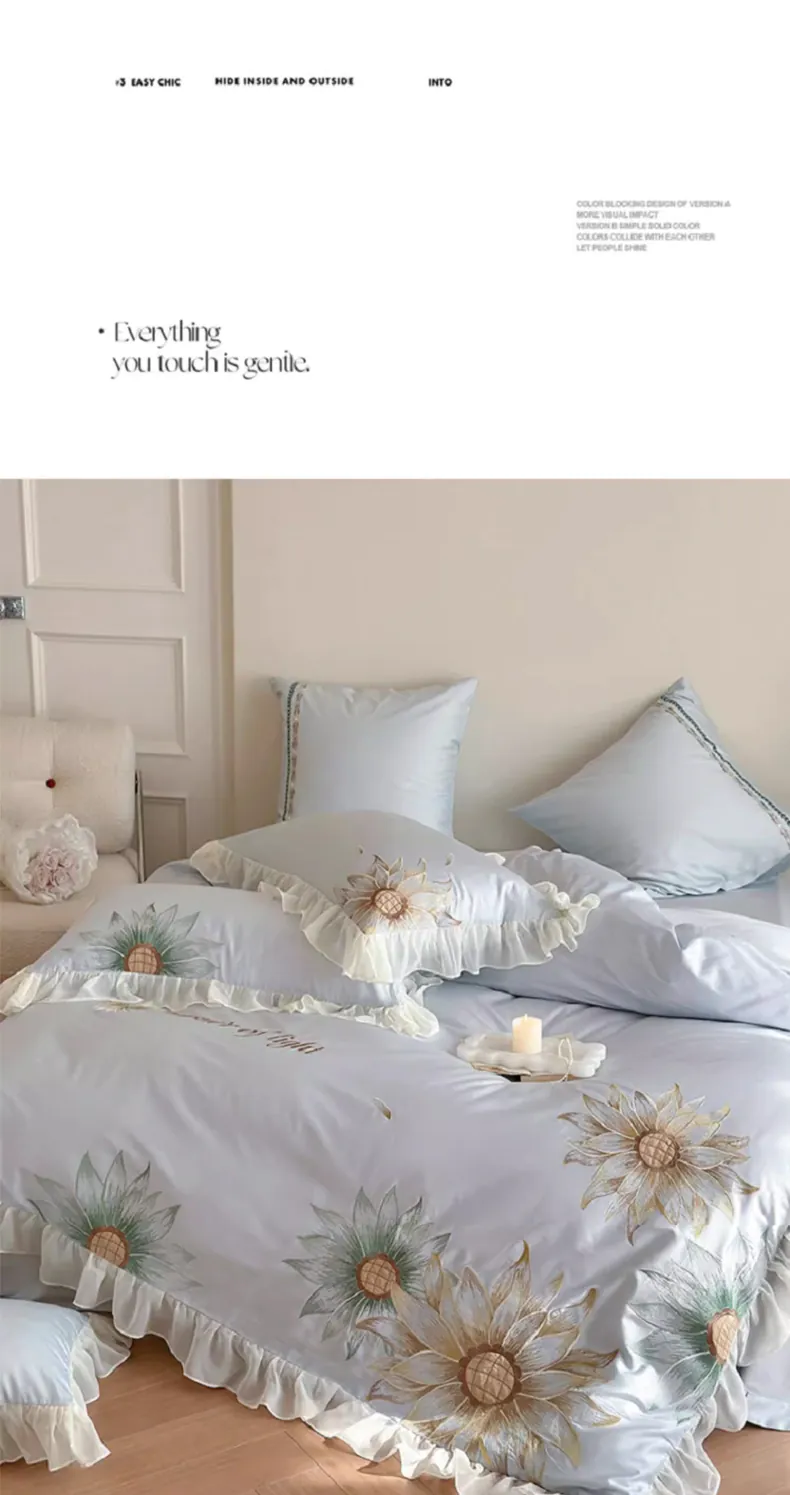 Soft-100-Egypt-Cotton-Embroidery-Ruffle-Bedding-Set-with-Sunflower11
