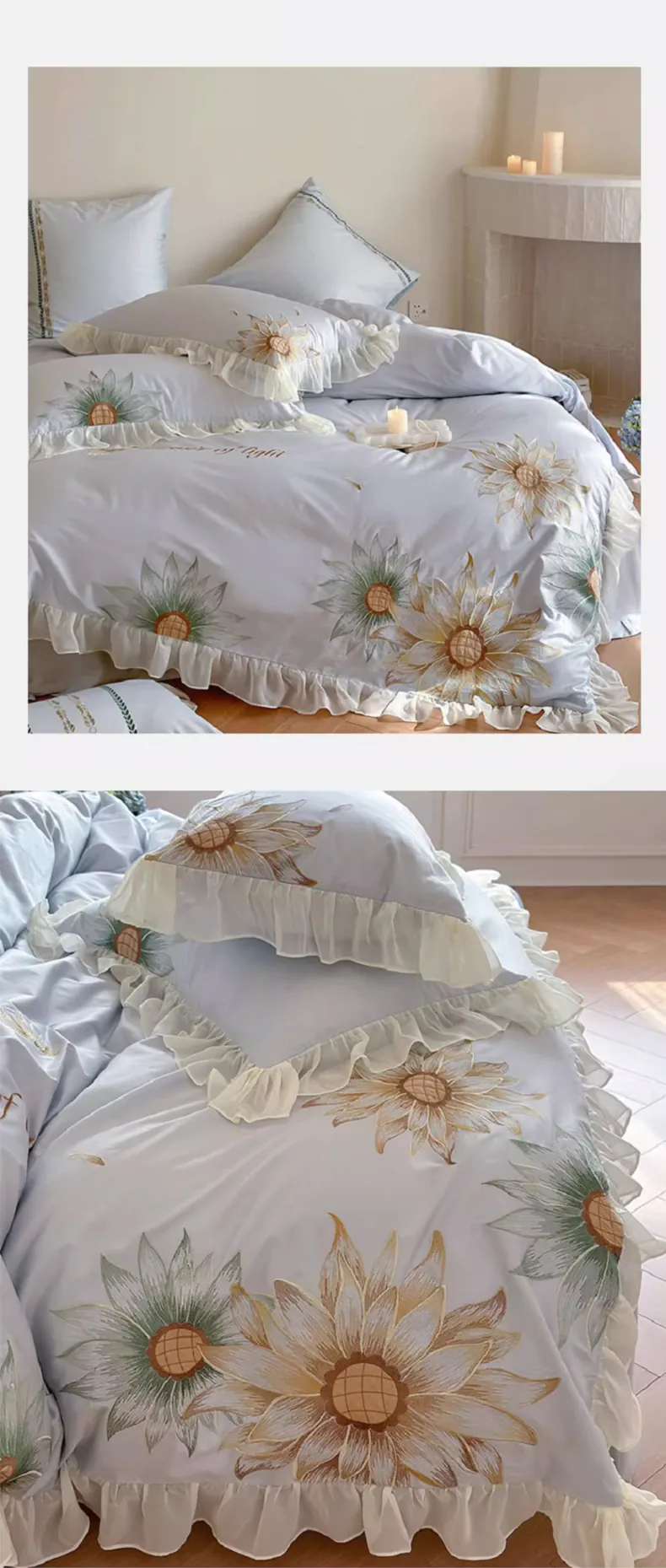 Soft-100-Egypt-Cotton-Embroidery-Ruffle-Bedding-Set-with-Sunflower12