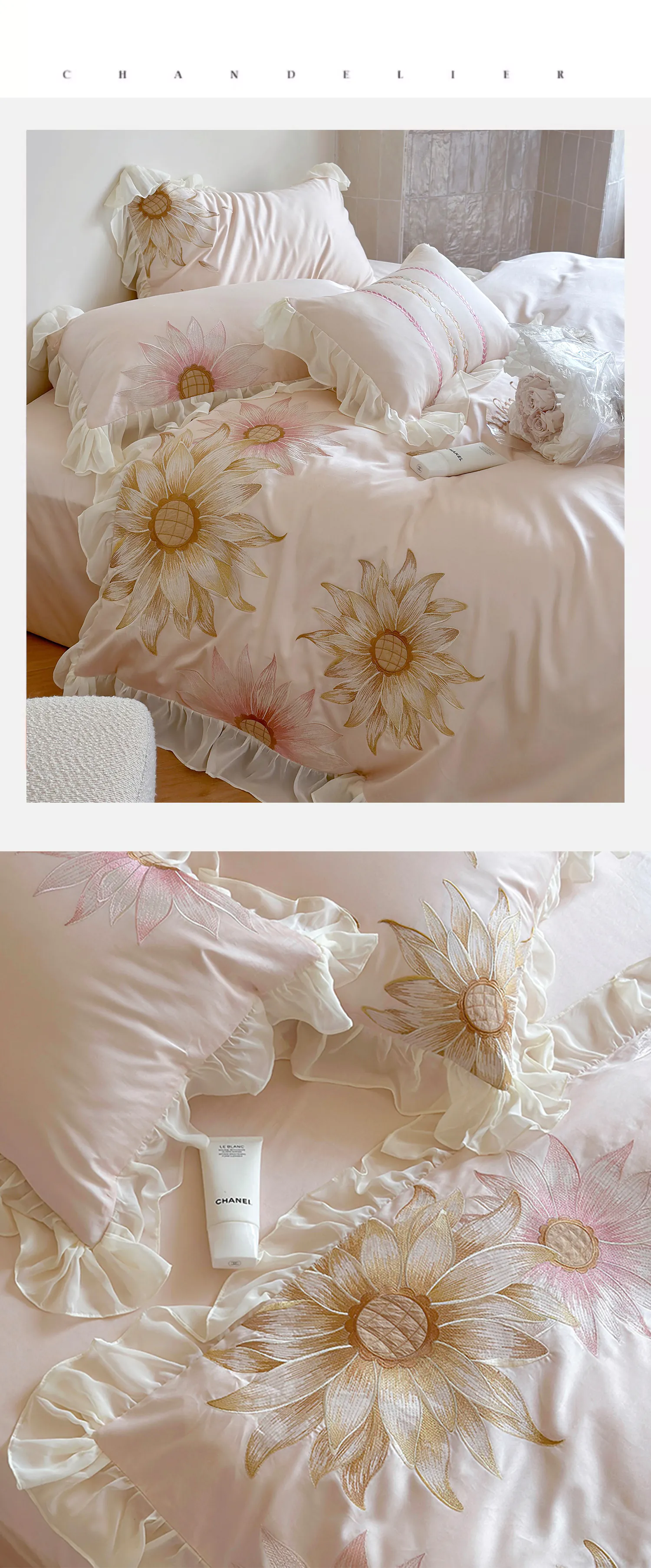 Soft-100-Egypt-Cotton-Embroidery-Ruffle-Bedding-Set-with-Sunflower19