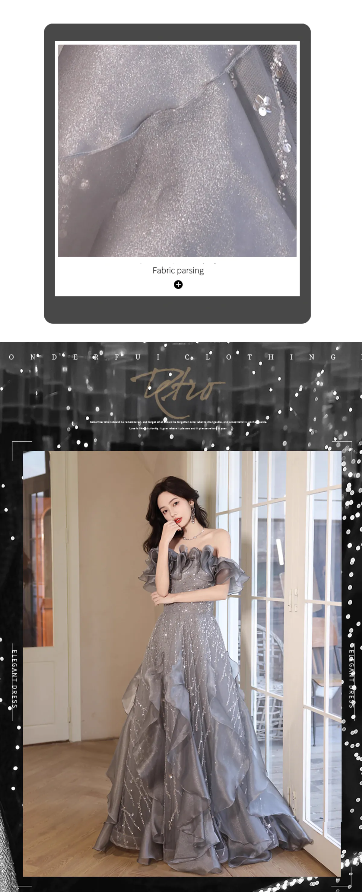 Sweet-Princess-Gray-Ruffle-Off-the-Shoulder-Sequin-Cocktail-Party-Dress10